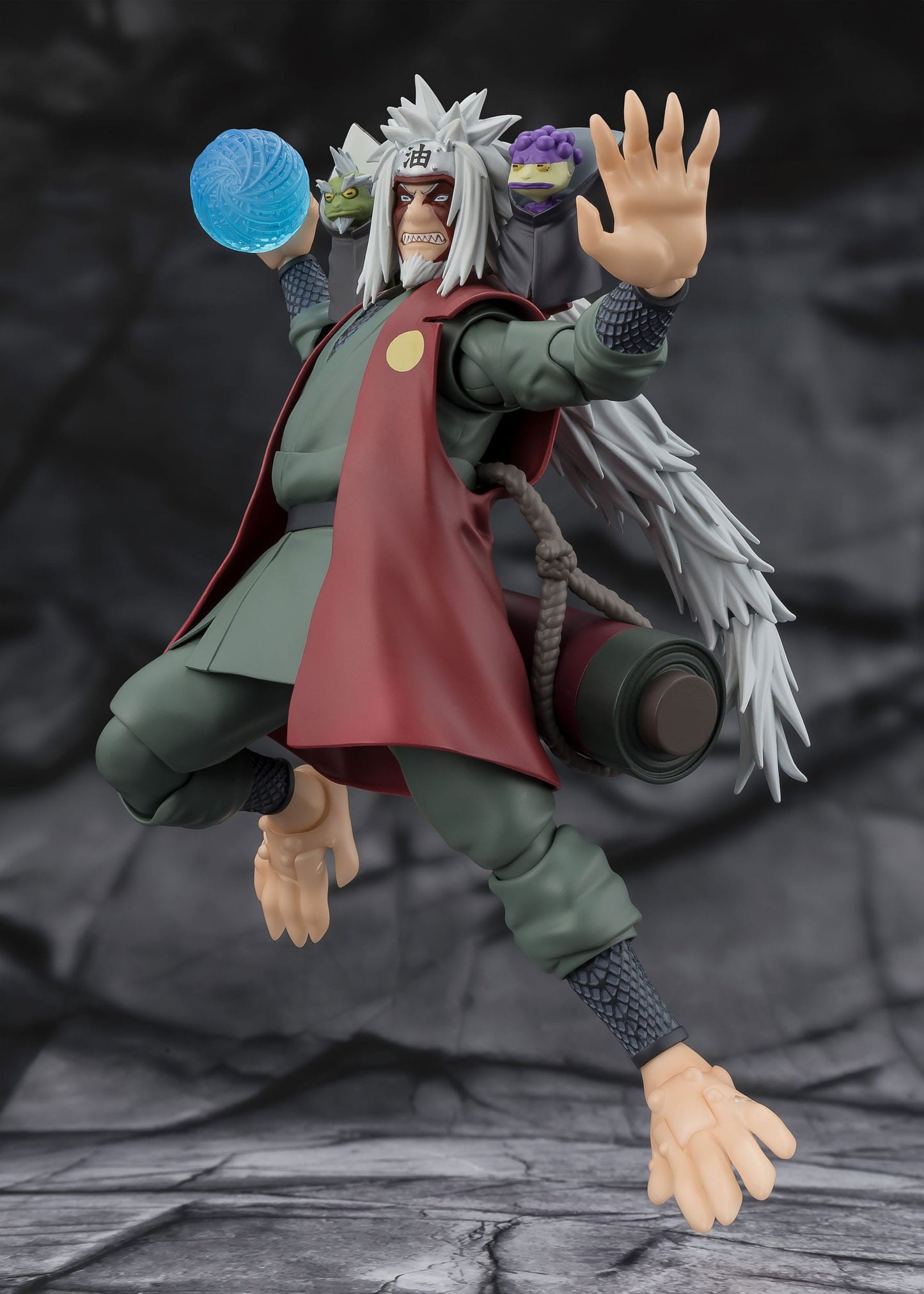 Jiraiya Hidden Leaf Heroic Master Sage (Sage Mode Set)  S.H.Figuarts Bandai Tamashii Nations