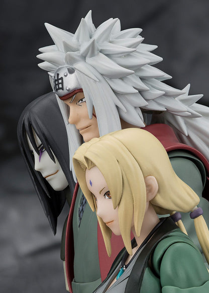Jiraiya Hidden Leaf Heroic Master Sage (Sage Mode Set)  S.H.Figuarts Bandai Tamashii Nations