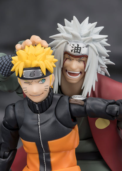 Jiraiya Hidden Leaf Heroic Master Sage (Sage Mode Set)  S.H.Figuarts Bandai Tamashii Nations