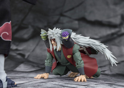 Jiraiya Hidden Leaf Heroic Master Sage (Sage Mode Set)  S.H.Figuarts Bandai Tamashii Nations