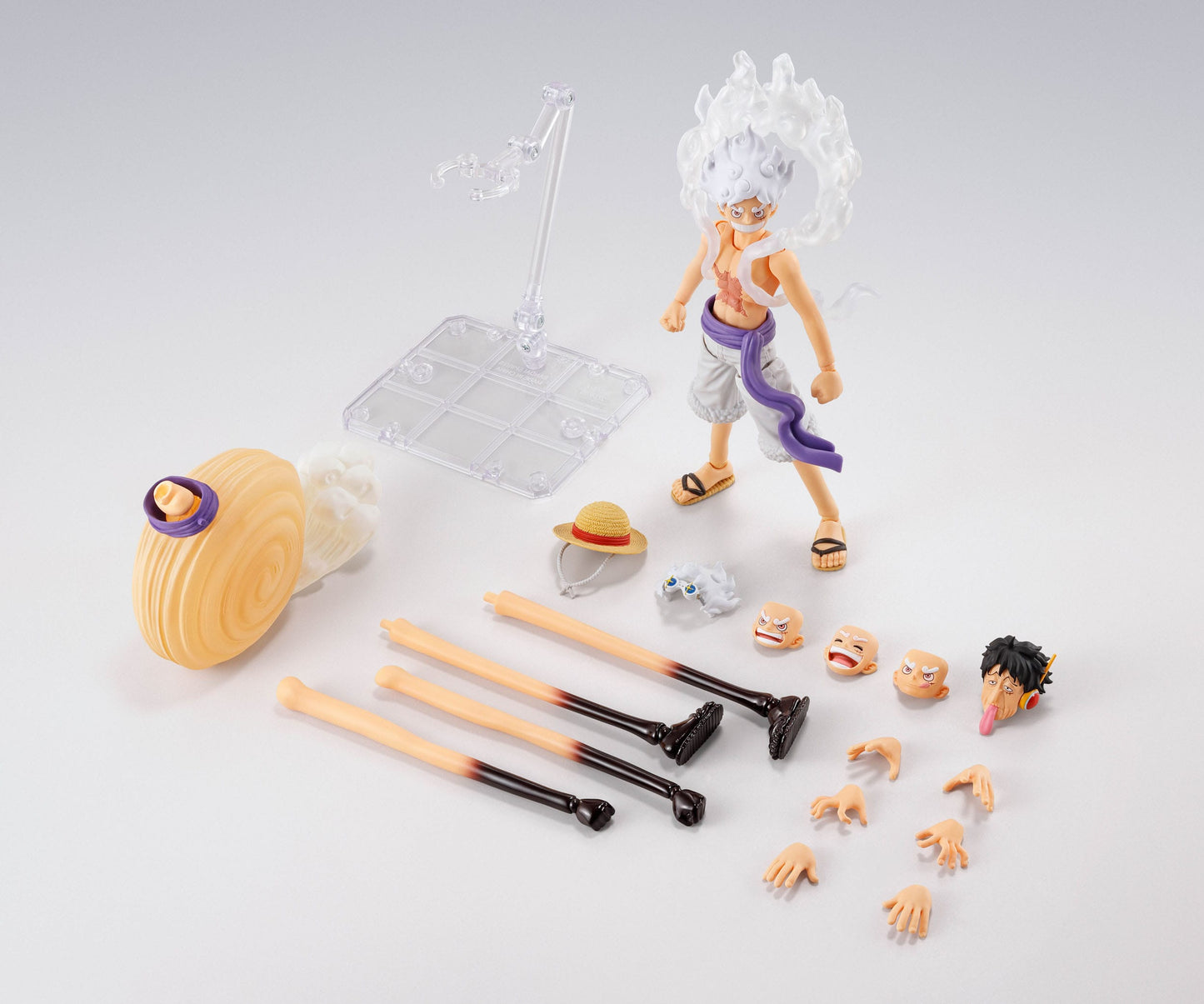 Monkey D. Luffy Gear 5 -Future Island Egghead- Bandai Tamashii Nations