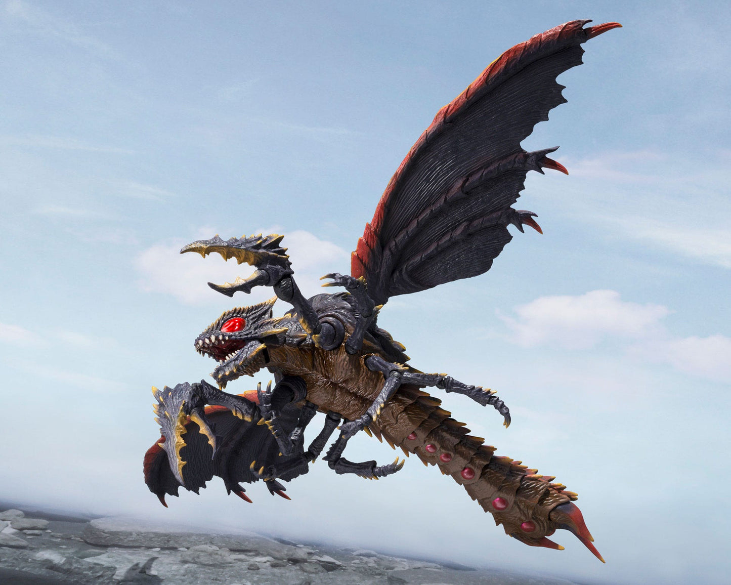 Megaguirus Evolution Set S.H. Monster Arts Bandai Tamashii Nations
