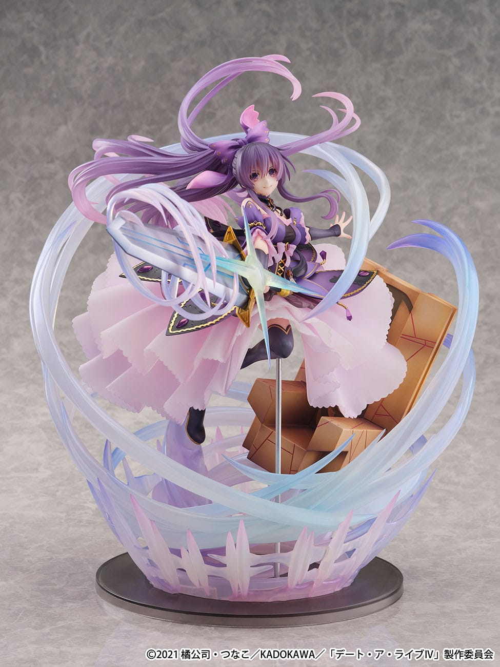 Tohka Yatogami Princess Amethyst Dress Ver. SHIBUYA SCRAMBLE FIGURE eStream