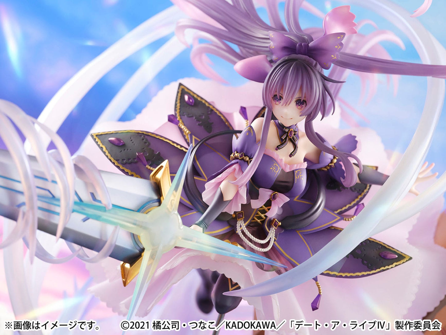 Tohka Yatogami Princess Amethyst Dress Ver. SHIBUYA SCRAMBLE FIGURE eStream