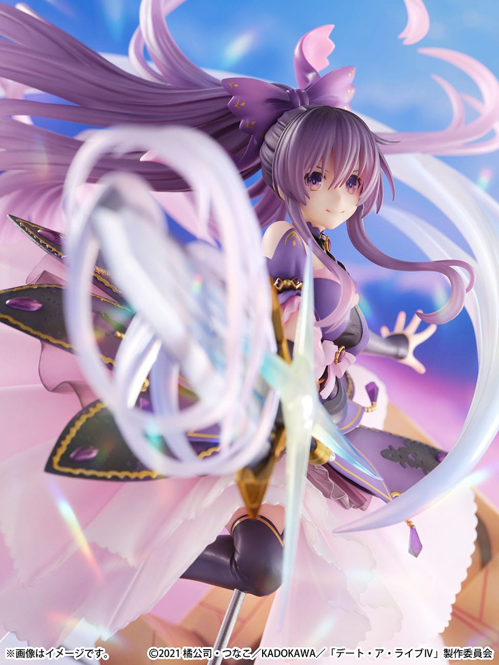 Tohka Yatogami Princess Amethyst Dress Ver. SHIBUYA SCRAMBLE FIGURE eStream