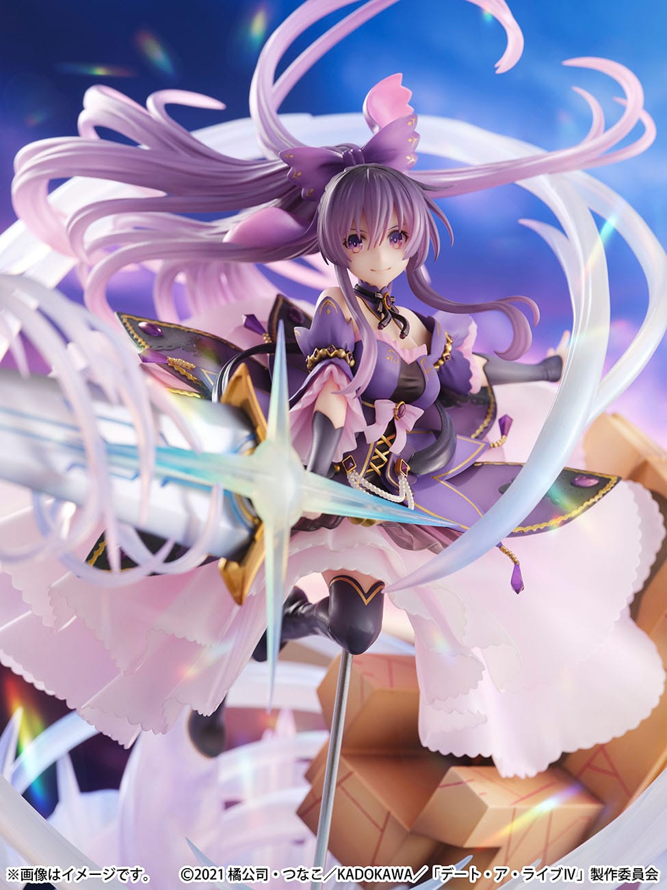 Tohka Yatogami Princess Amethyst Dress Ver. SHIBUYA SCRAMBLE FIGURE eStream