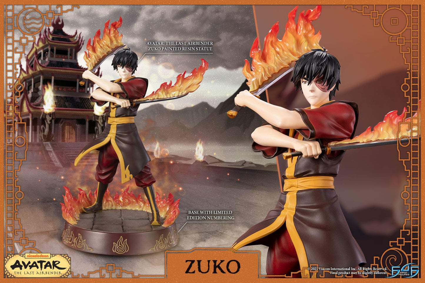 Zuko Avatar Der Herr der Elemente First 4 Figures