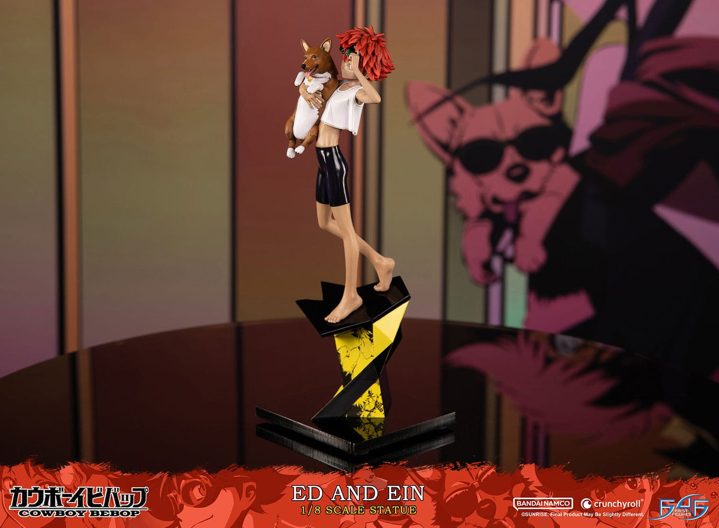 Ed & Ein - Cowboy Bebop - First 4 Figures