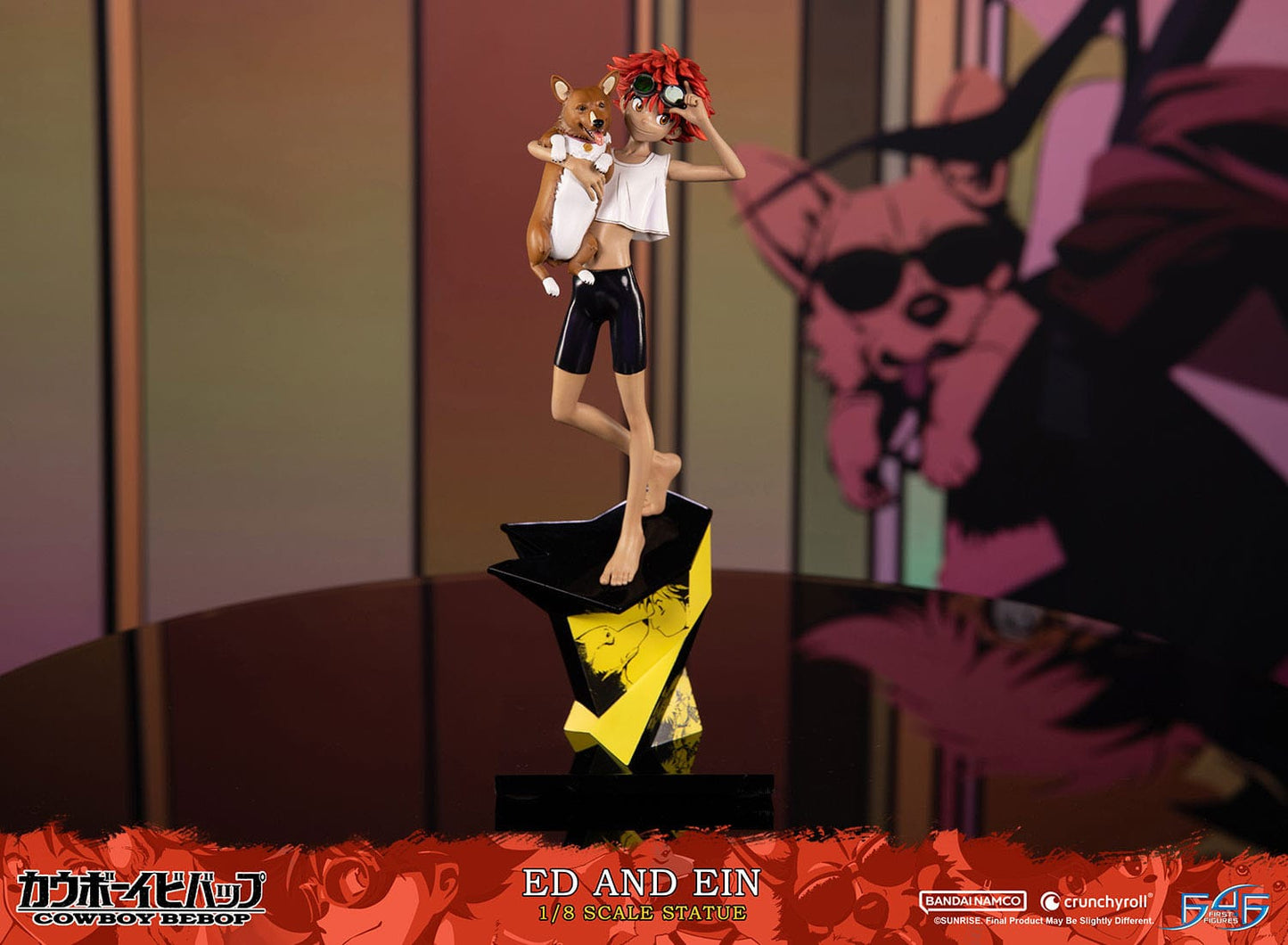 Ed & Ein - Cowboy Bebop - First 4 Figures