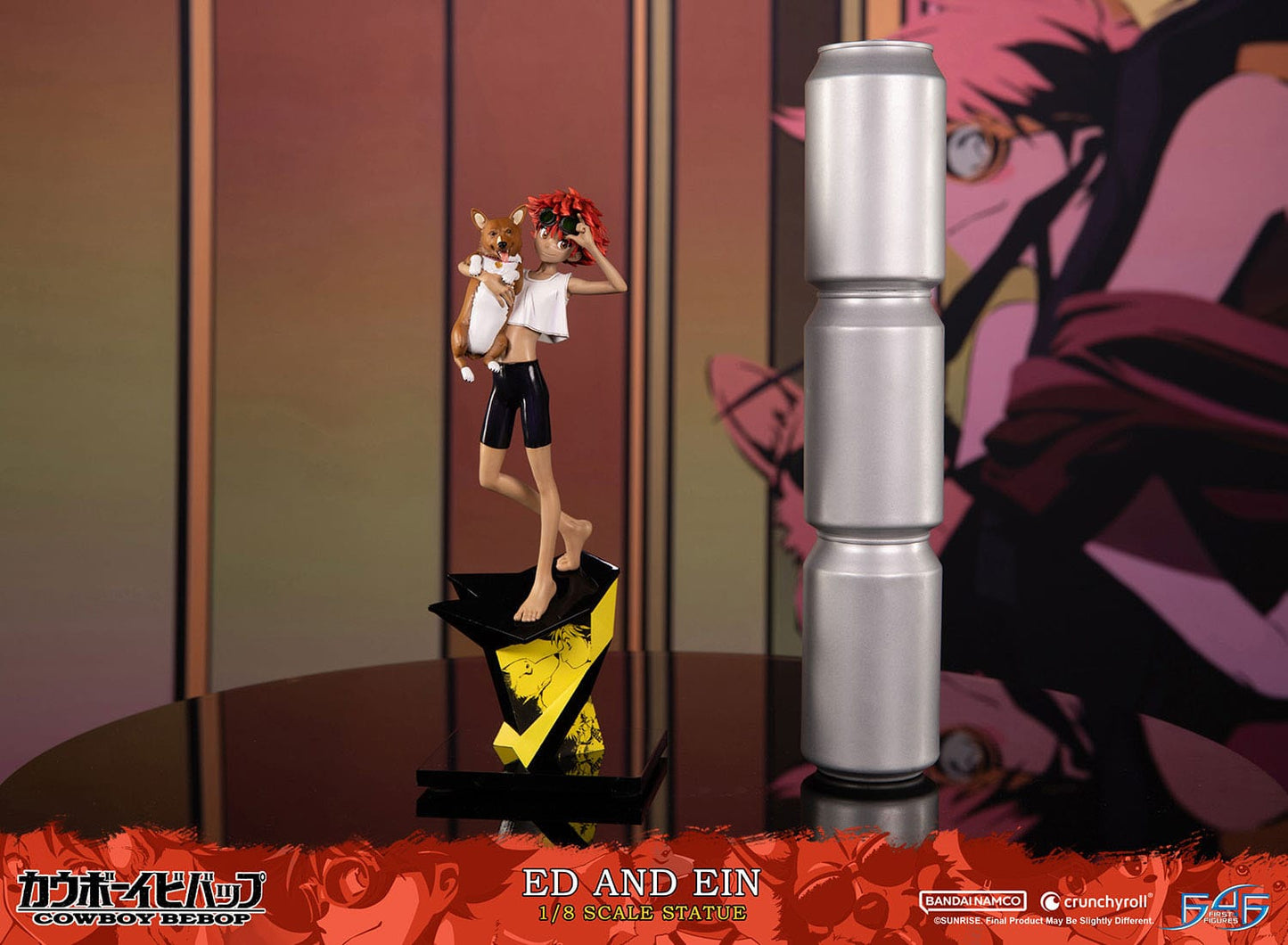 Ed & Ein - Cowboy Bebop - First 4 Figures