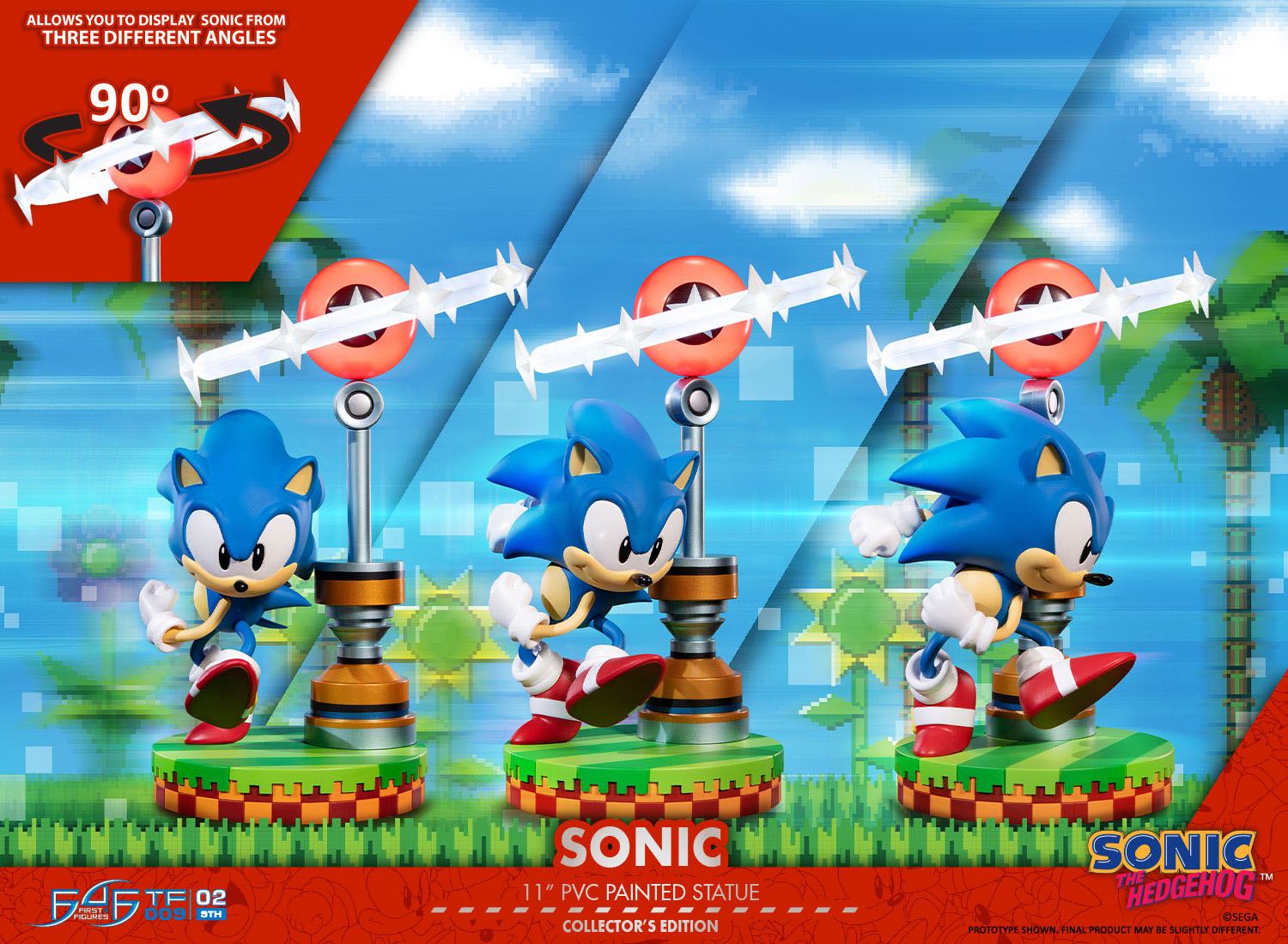 Sonic the Hedgehog Sonic Collector's Edition First 4 Figures - Anime Figuren günstig kaufen