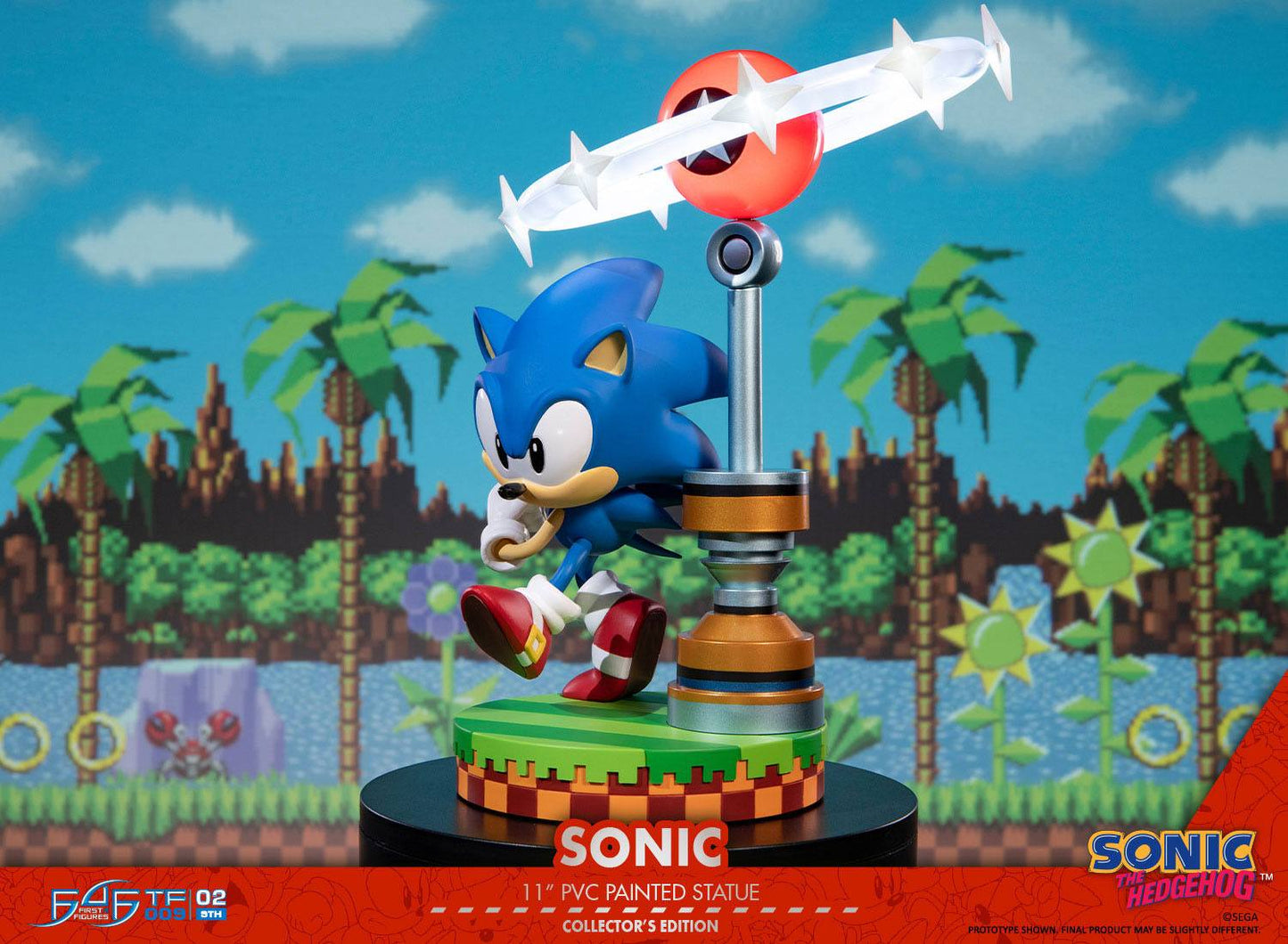 Sonic the Hedgehog Sonic Collector's Edition First 4 Figures