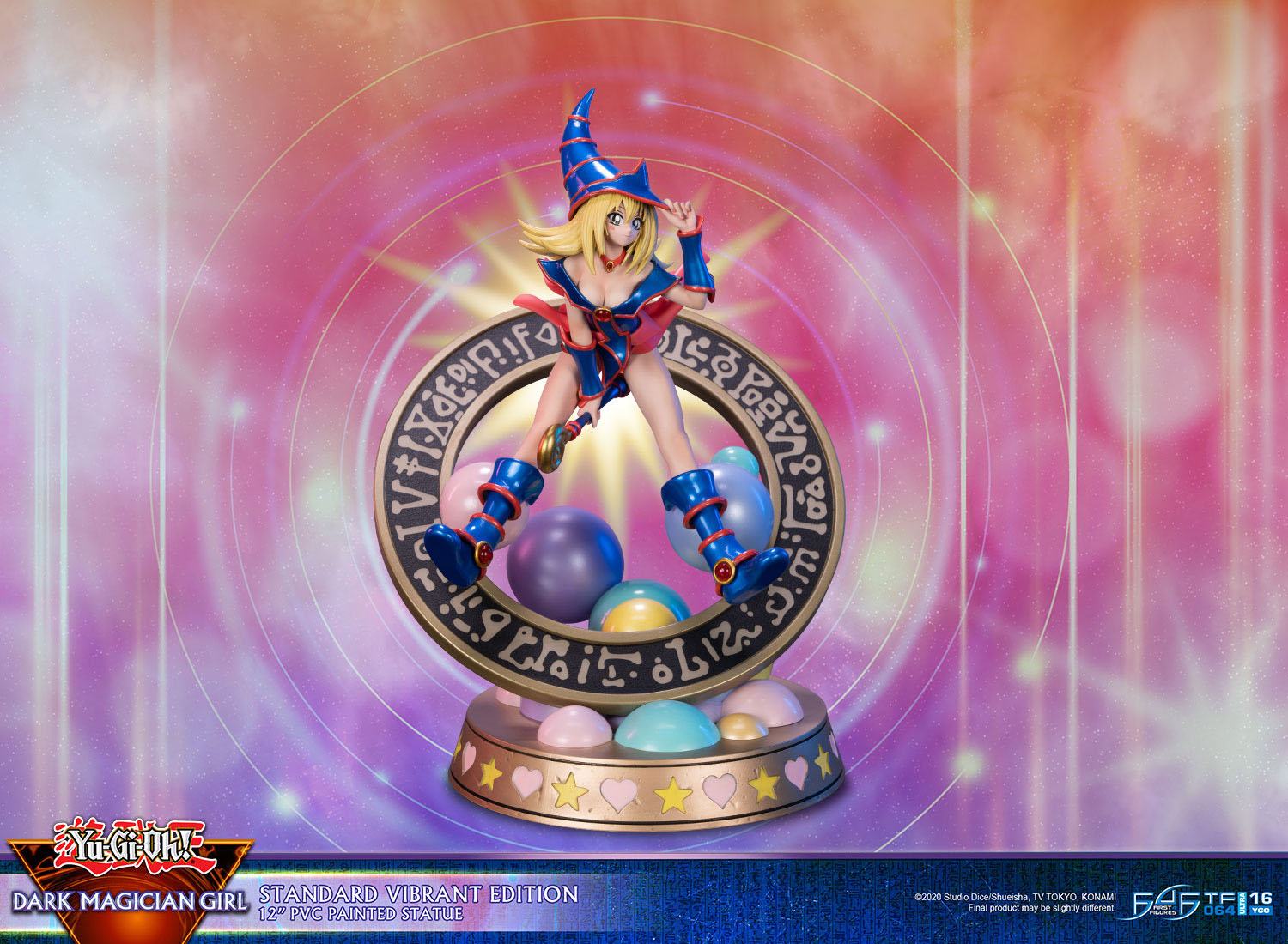 Dark Magician Girl - Standard Vibrant Edition - Yu-Gi-Oh! - First 4 Figures - Anime Figuren günstig kaufen