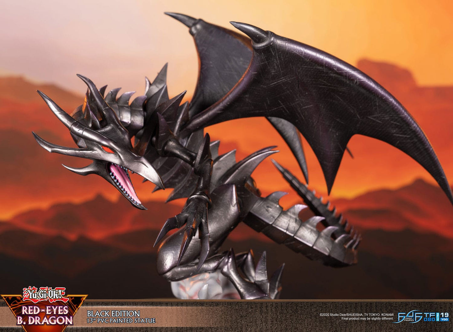 Red Eyes Black Dragon Yu-Gi-Oh! First 4 Figures
