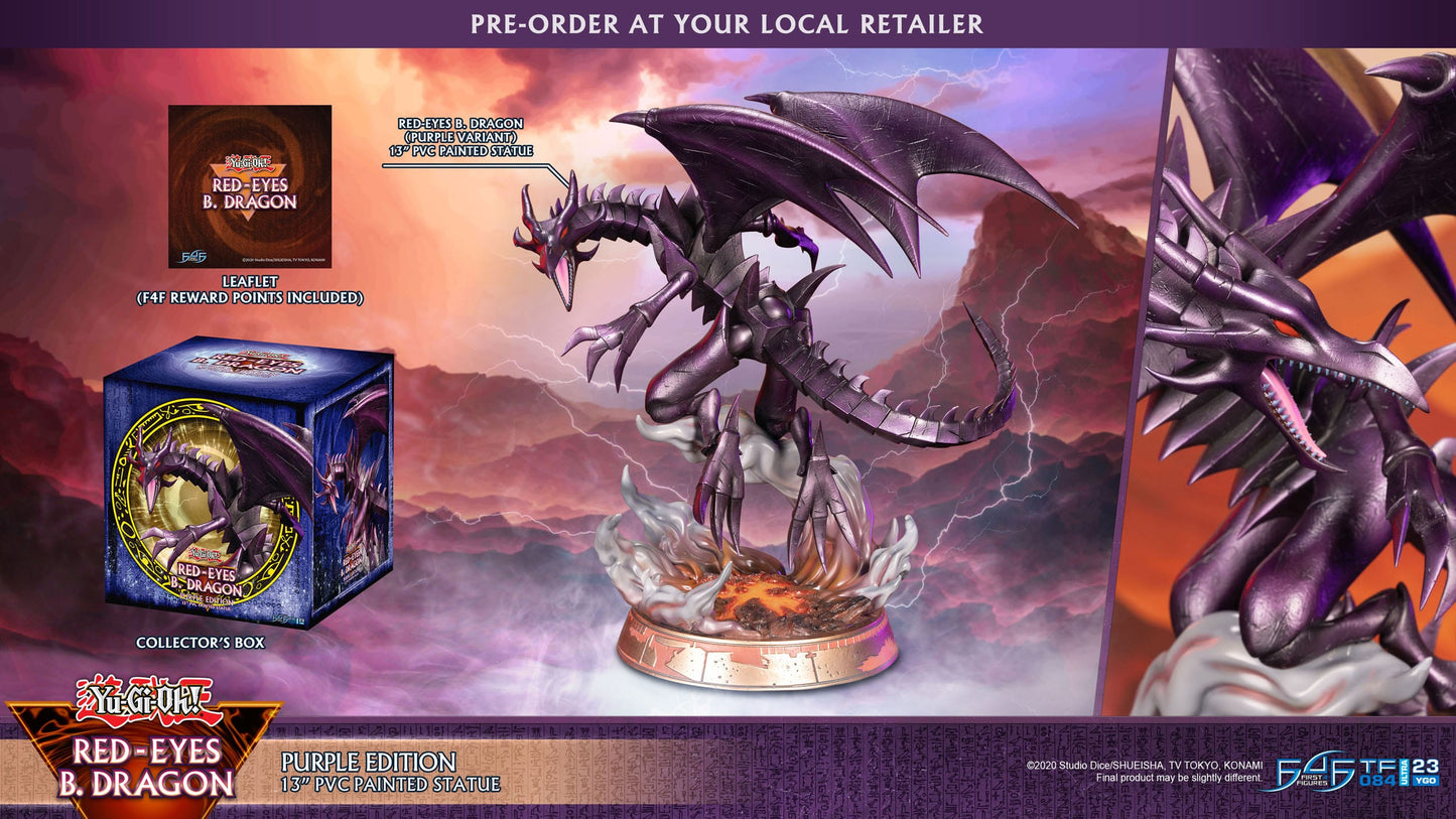 Red Eyes Black Dragon - Purple Ver. - Yu-Gi-Oh! - First 4 Figures