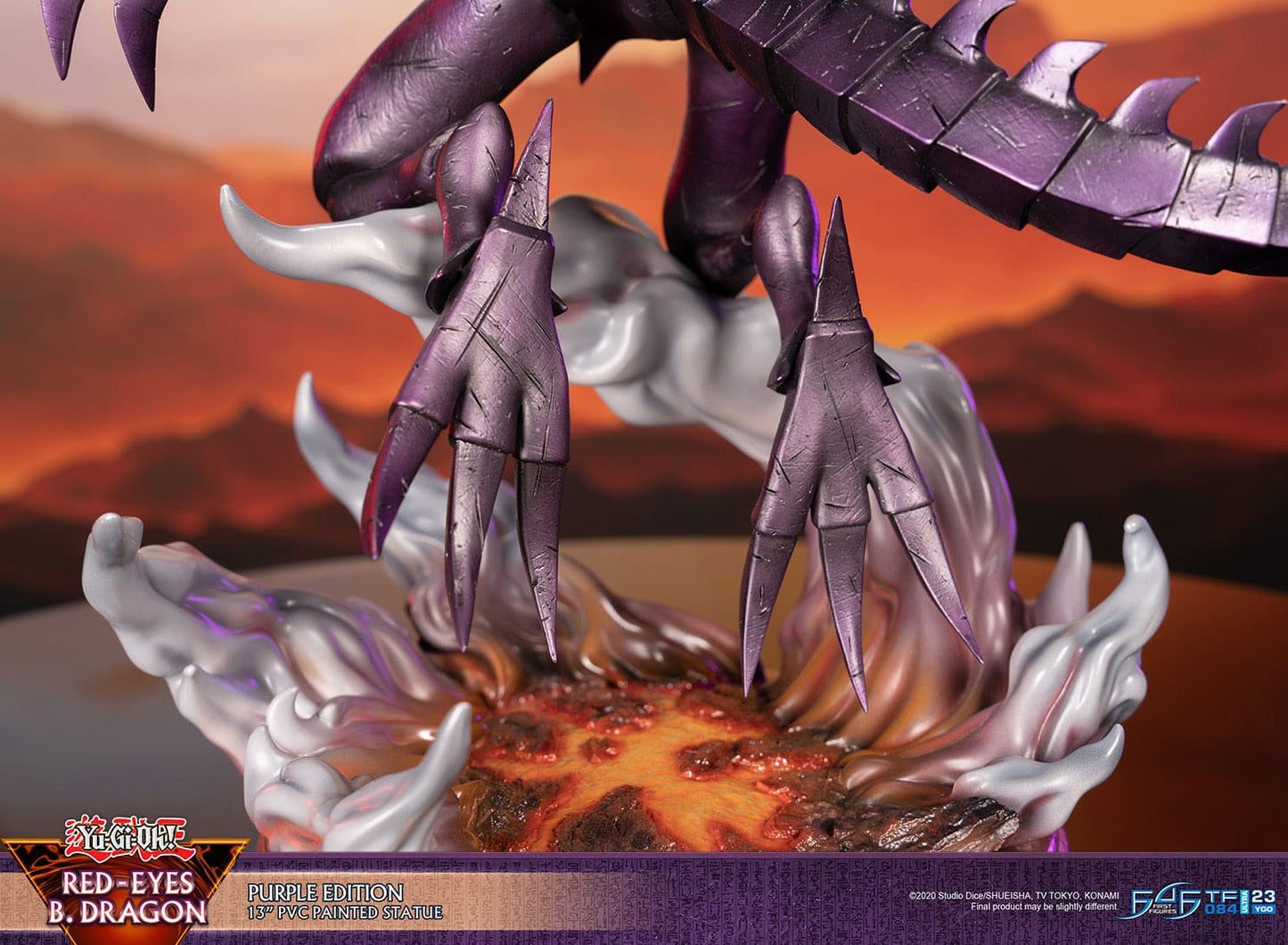 Red Eyes Black Dragon - Purple Ver. - Yu-Gi-Oh! - First 4 Figures