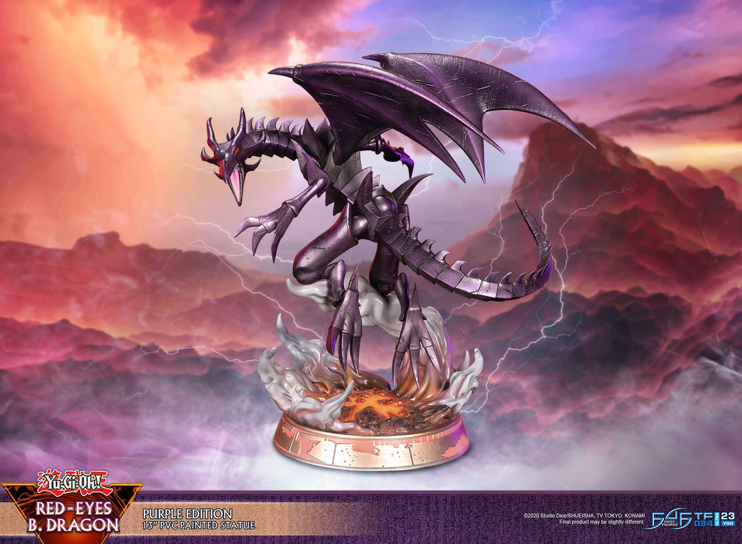 Red Eyes Black Dragon - Purple Ver. - Yu-Gi-Oh! - First 4 Figures