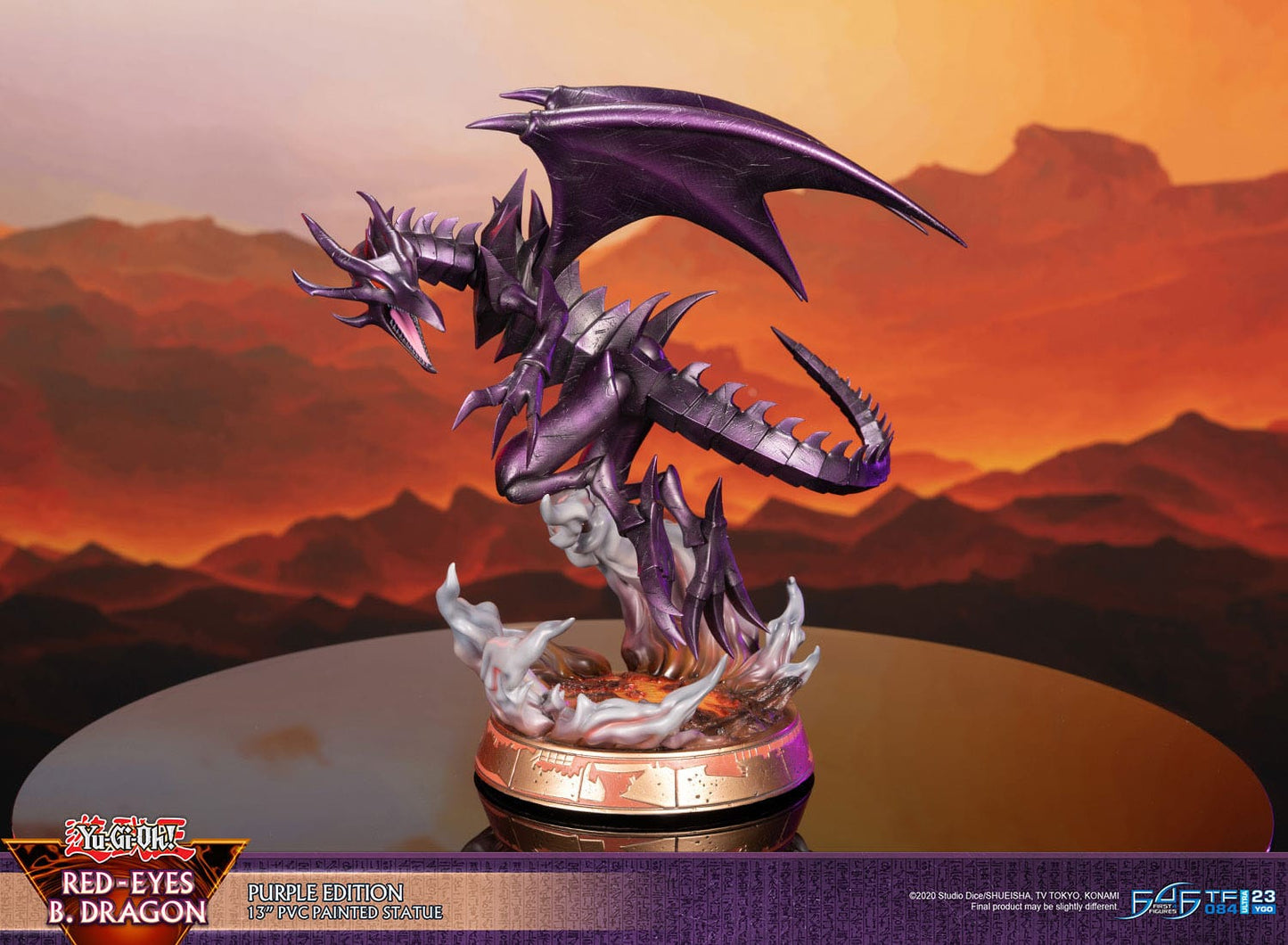 Red Eyes Black Dragon - Purple Ver. - Yu-Gi-Oh! - First 4 Figures
