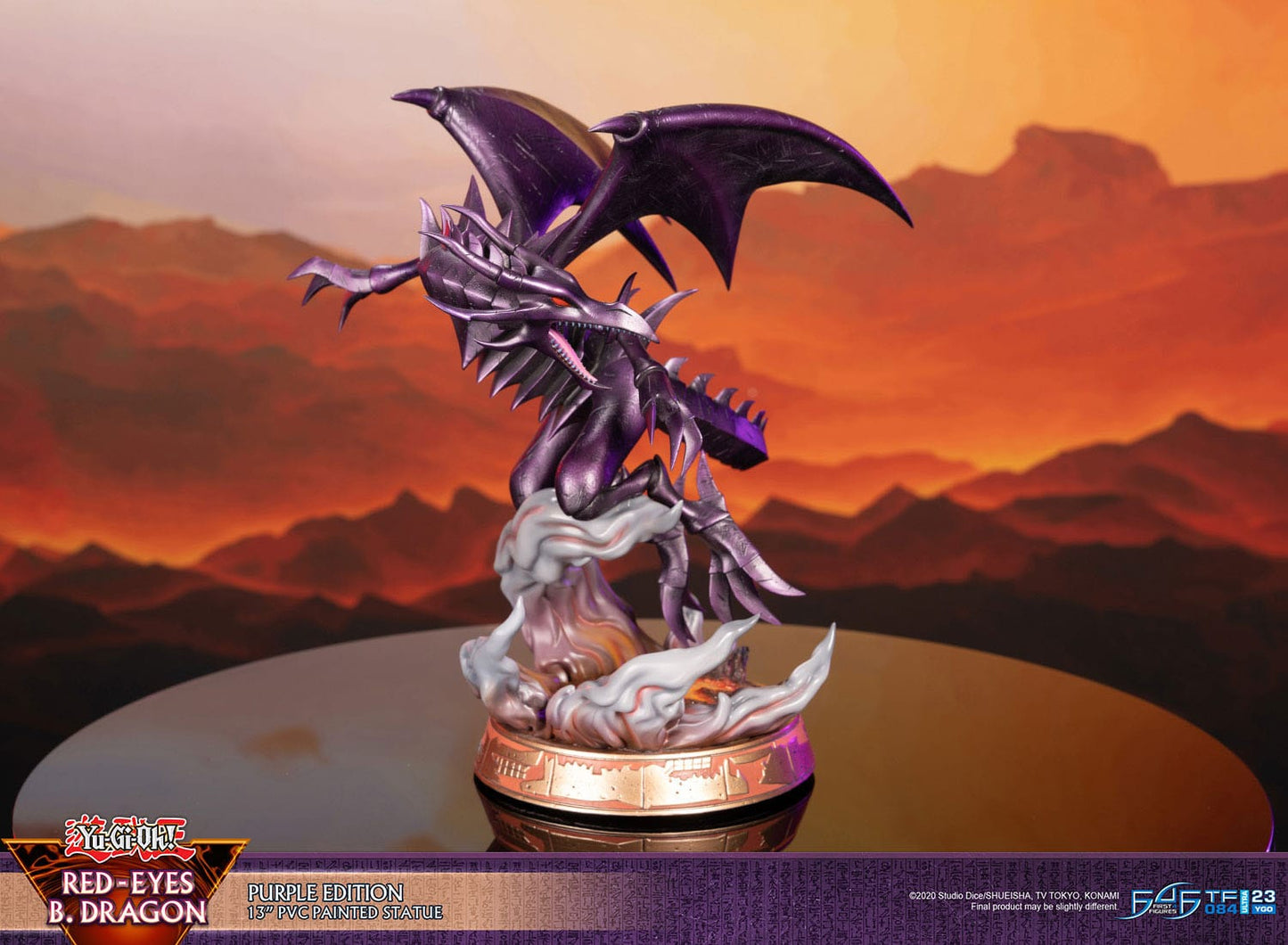 Red Eyes Black Dragon - Purple Ver. - Yu-Gi-Oh! - First 4 Figures