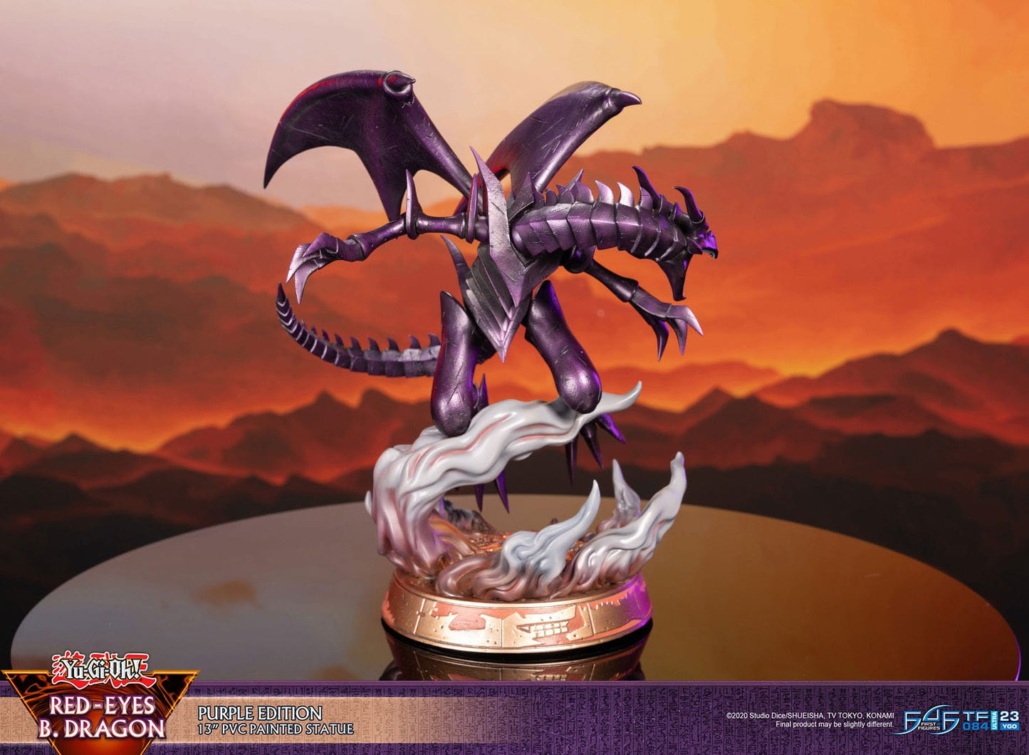 Red Eyes Black Dragon - Purple Ver. - Yu-Gi-Oh! - First 4 Figures