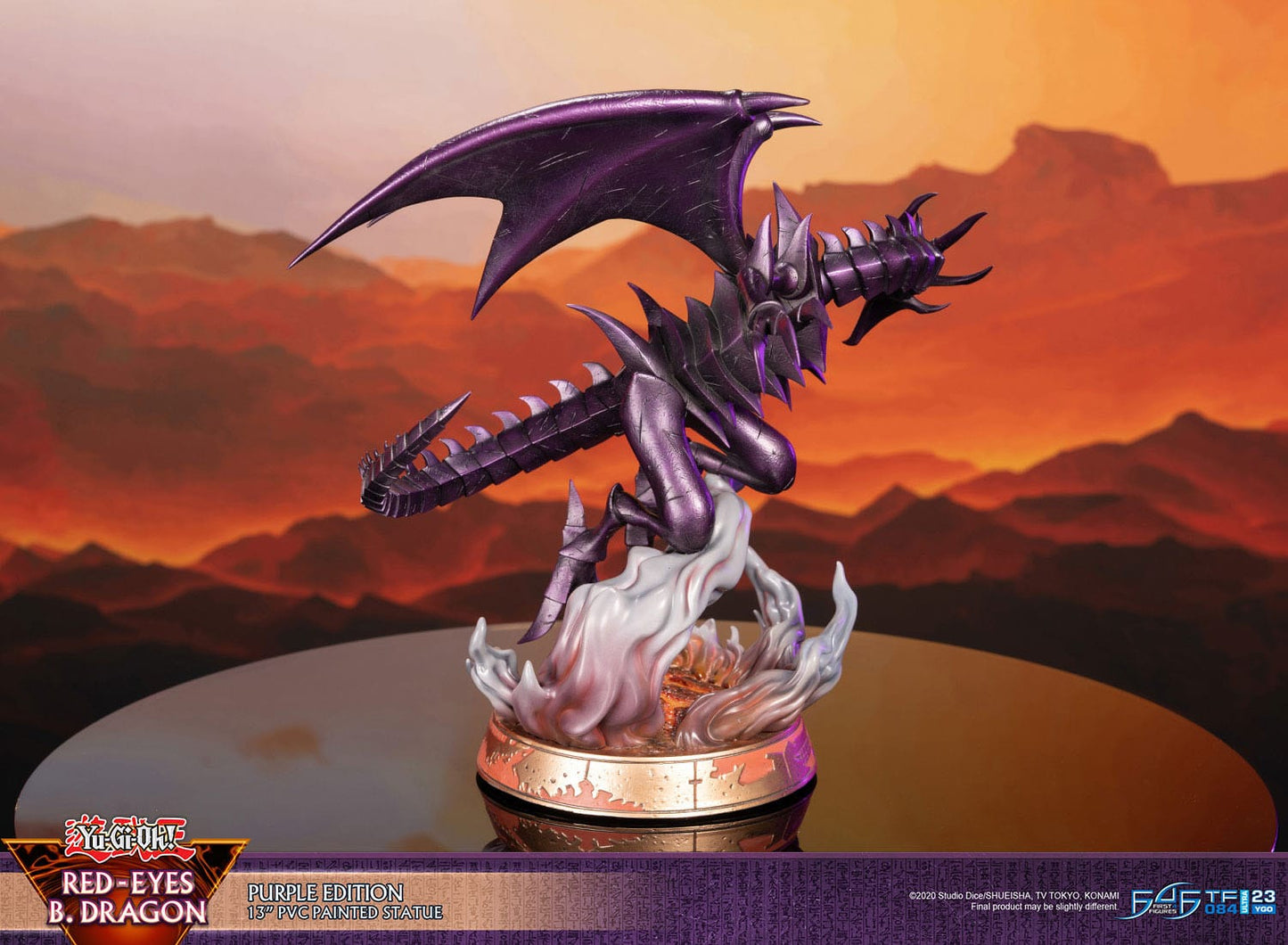 Red Eyes Black Dragon - Purple Ver. - Yu-Gi-Oh! - First 4 Figures