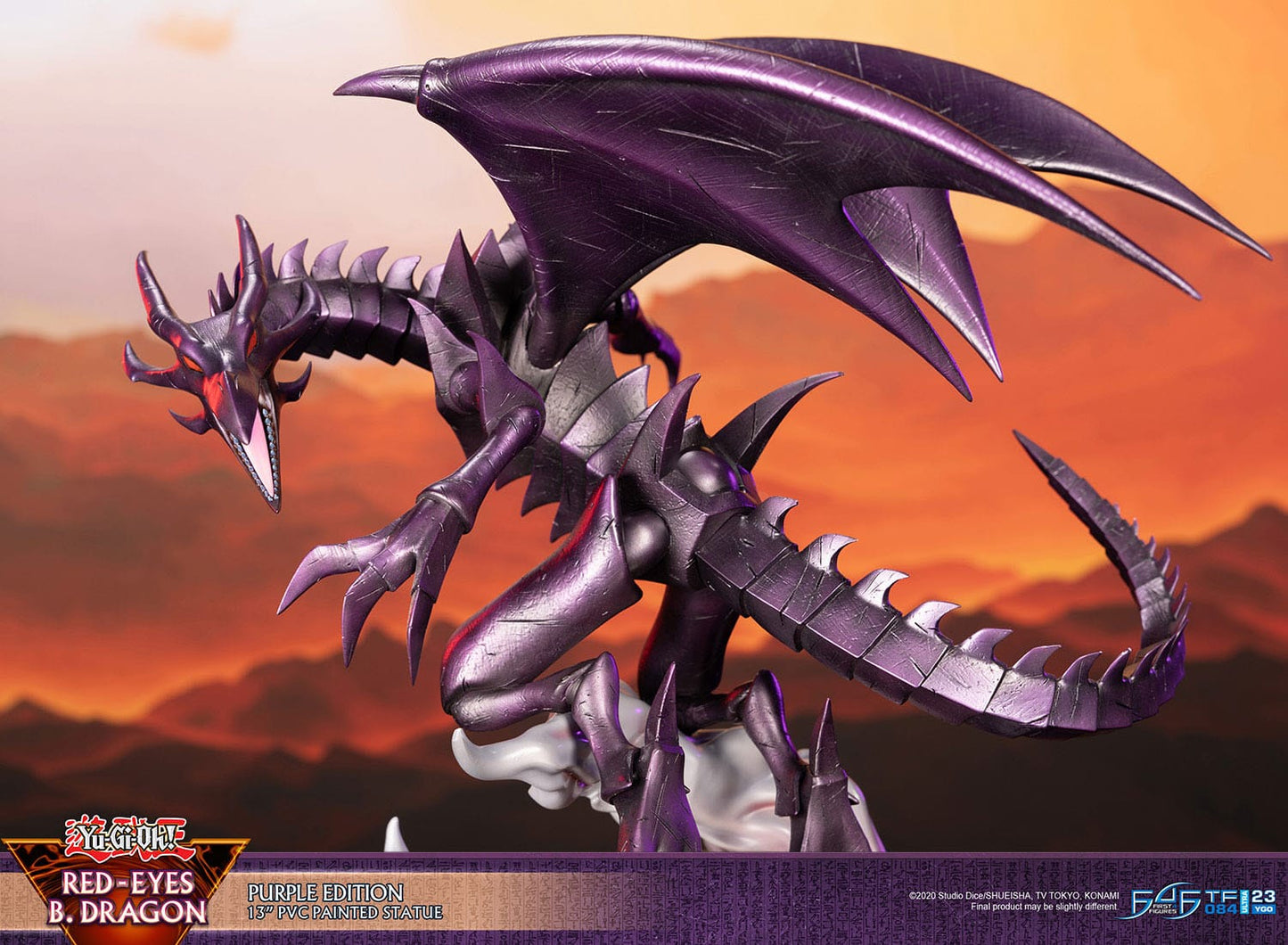Red Eyes Black Dragon - Purple Ver. - Yu-Gi-Oh! - First 4 Figures