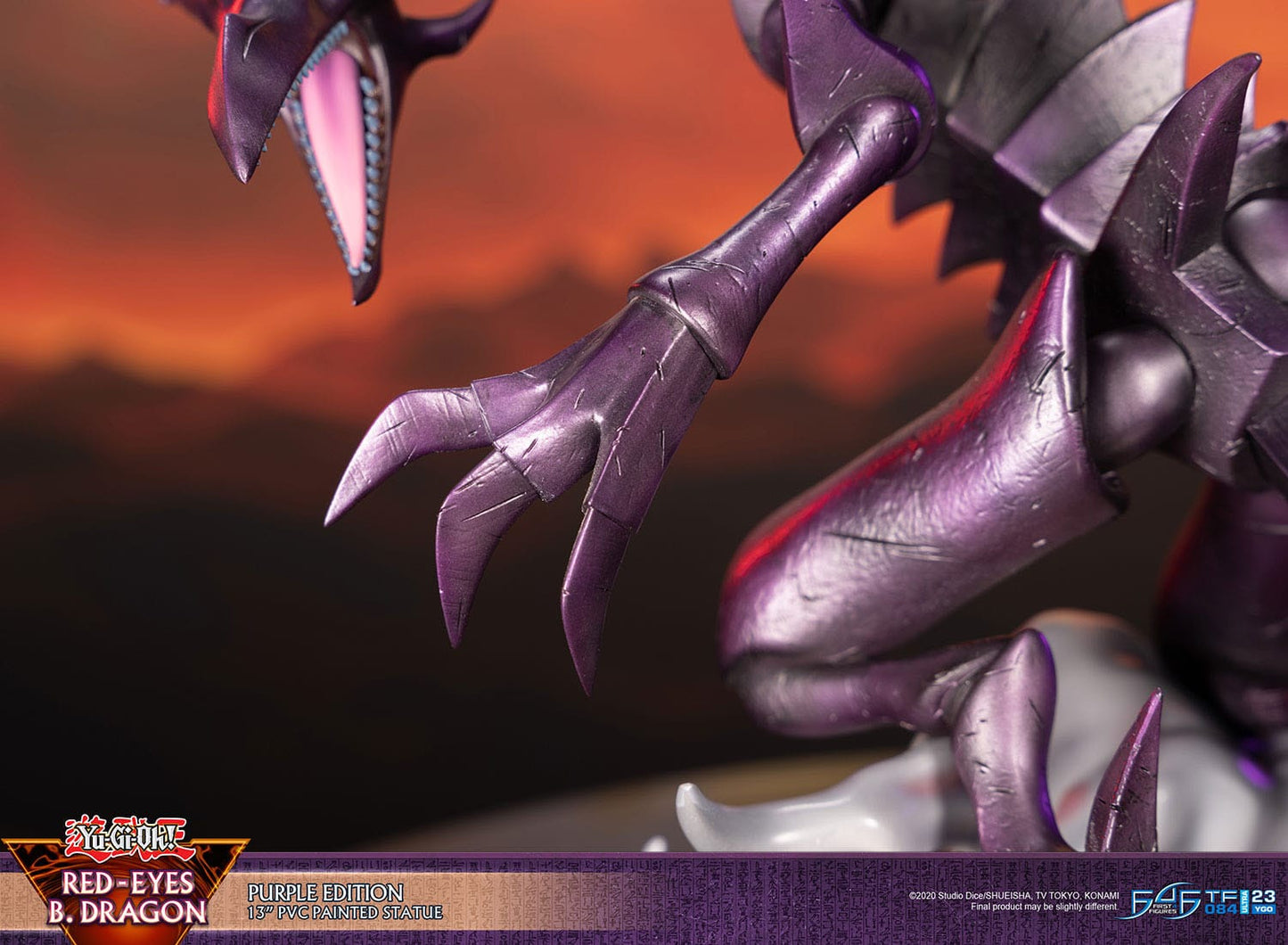Red Eyes Black Dragon - Purple Ver. - Yu-Gi-Oh! - First 4 Figures