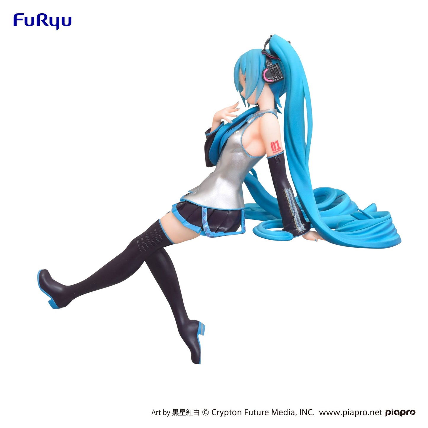 Hatsune Miku Kuroboshi Kouhaku Ver. (re-run)  Noodle Stopper Furyu