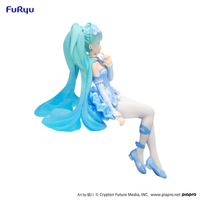 Hatsune Miku  Flower Fairy Nemophila Pail Blue Color Ver. Noodle Stopper Furyu