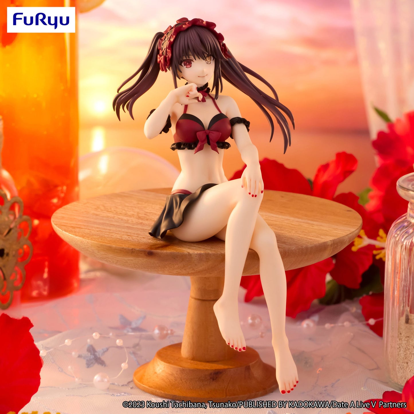Kurumi Tokisaki Swimsuit Ver. Noodle Stopper Furyu