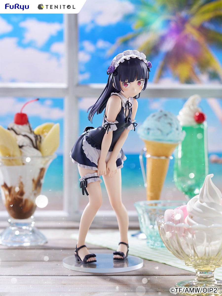 Kuroneko Swimsuits Maid Ver. Tenitol Tall Furyu