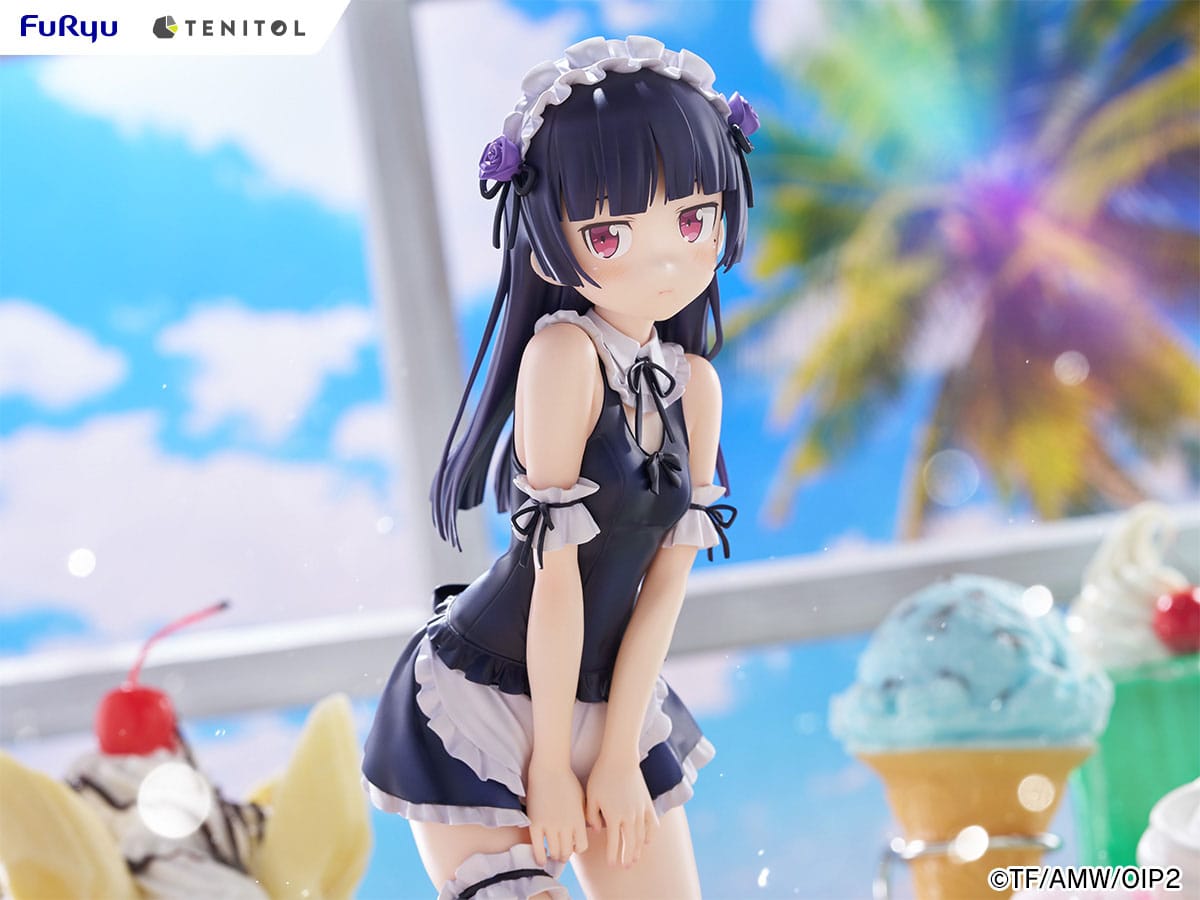 Kuroneko Swimsuits Maid Ver. Tenitol Tall Furyu