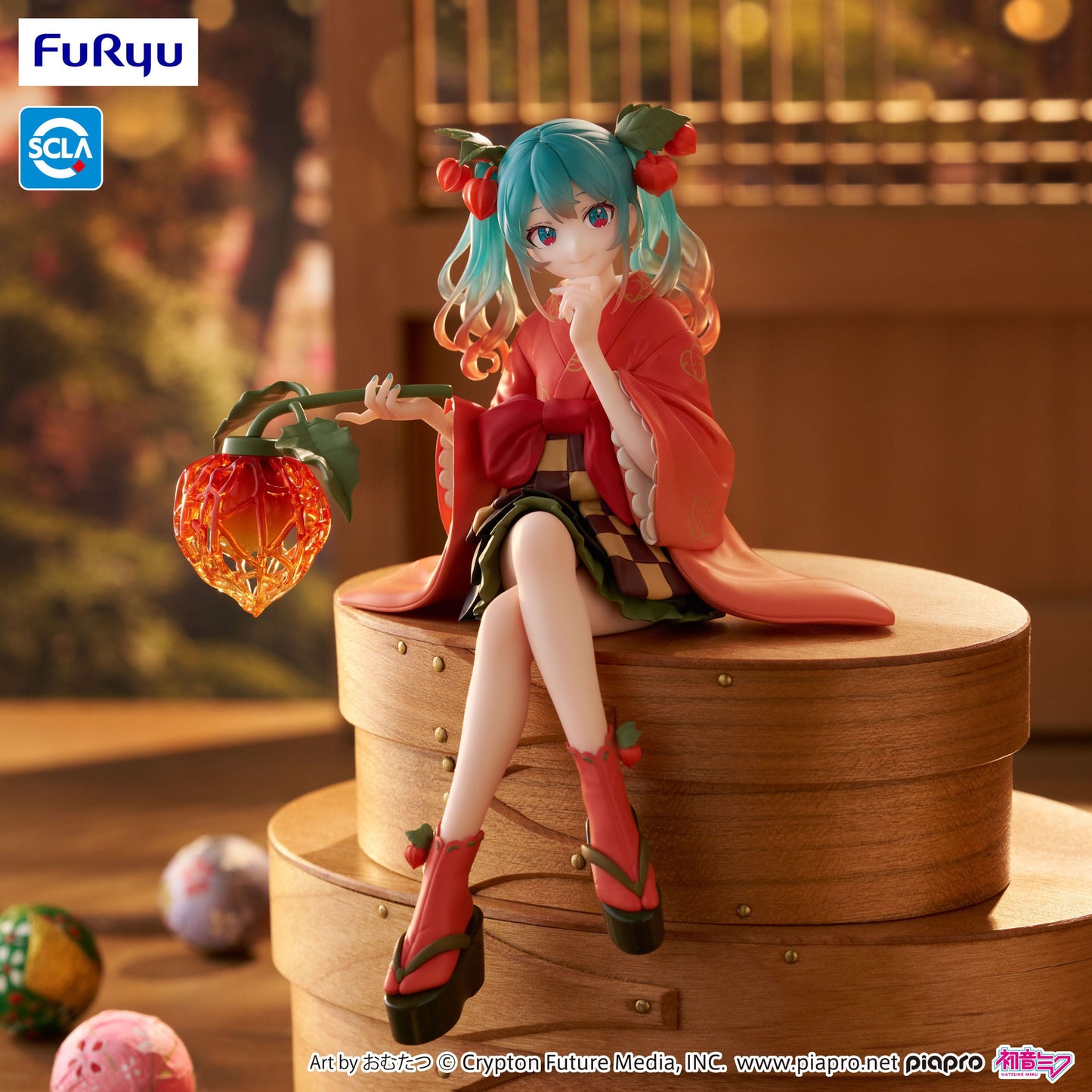 Hatsune Miku Flower Fairy Winter Cherry Noodle Stopper Furyu