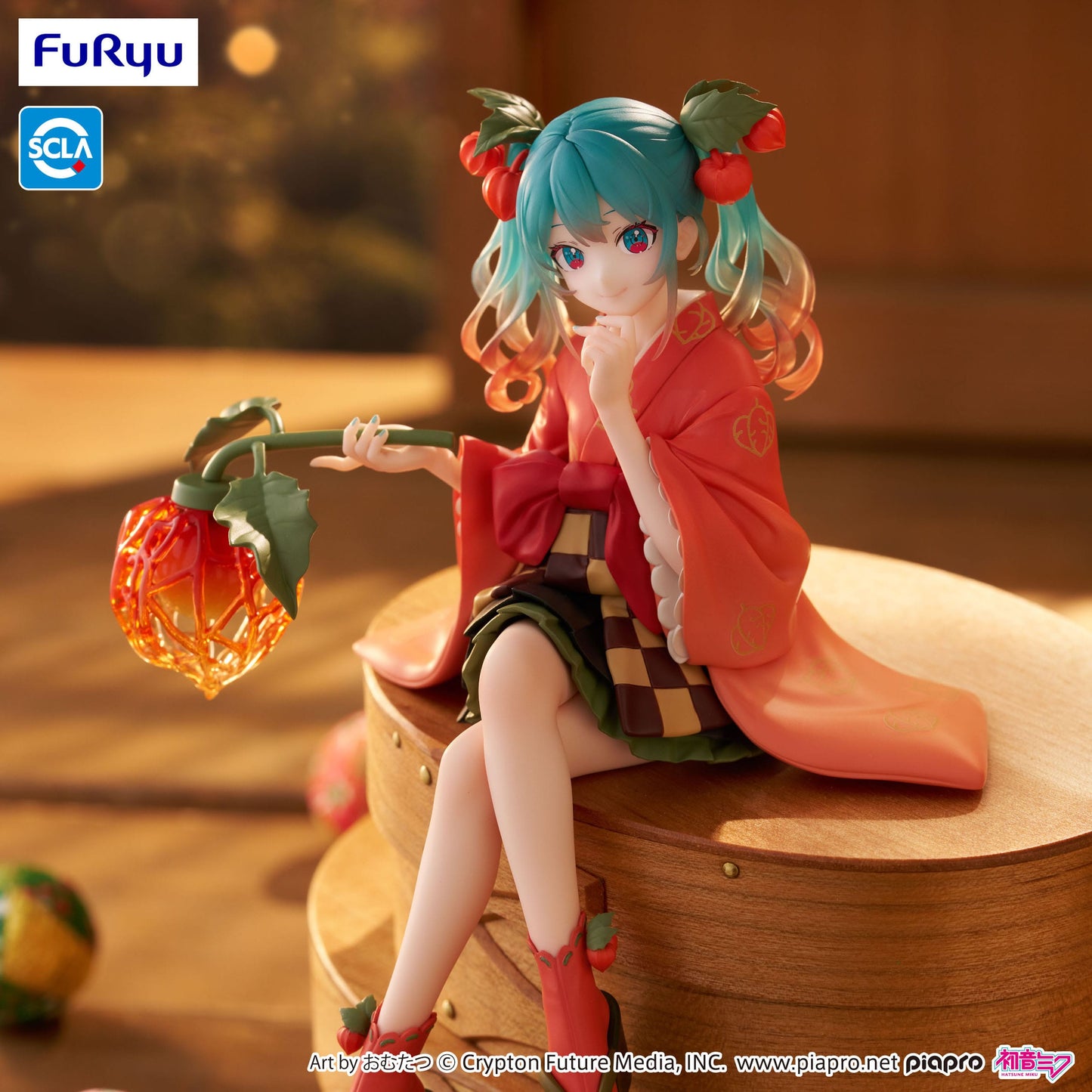 Hatsune Miku Flower Fairy Winter Cherry Noodle Stopper Furyu