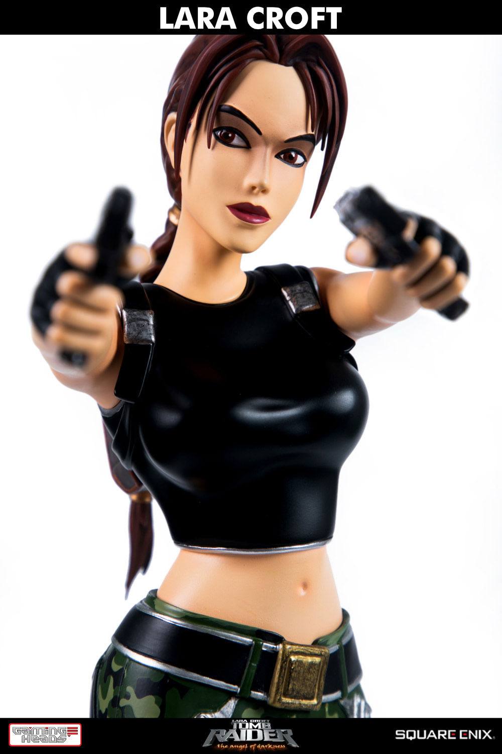 Lara Croft Versão Regular. The Angel of Darkness Gaming Heads