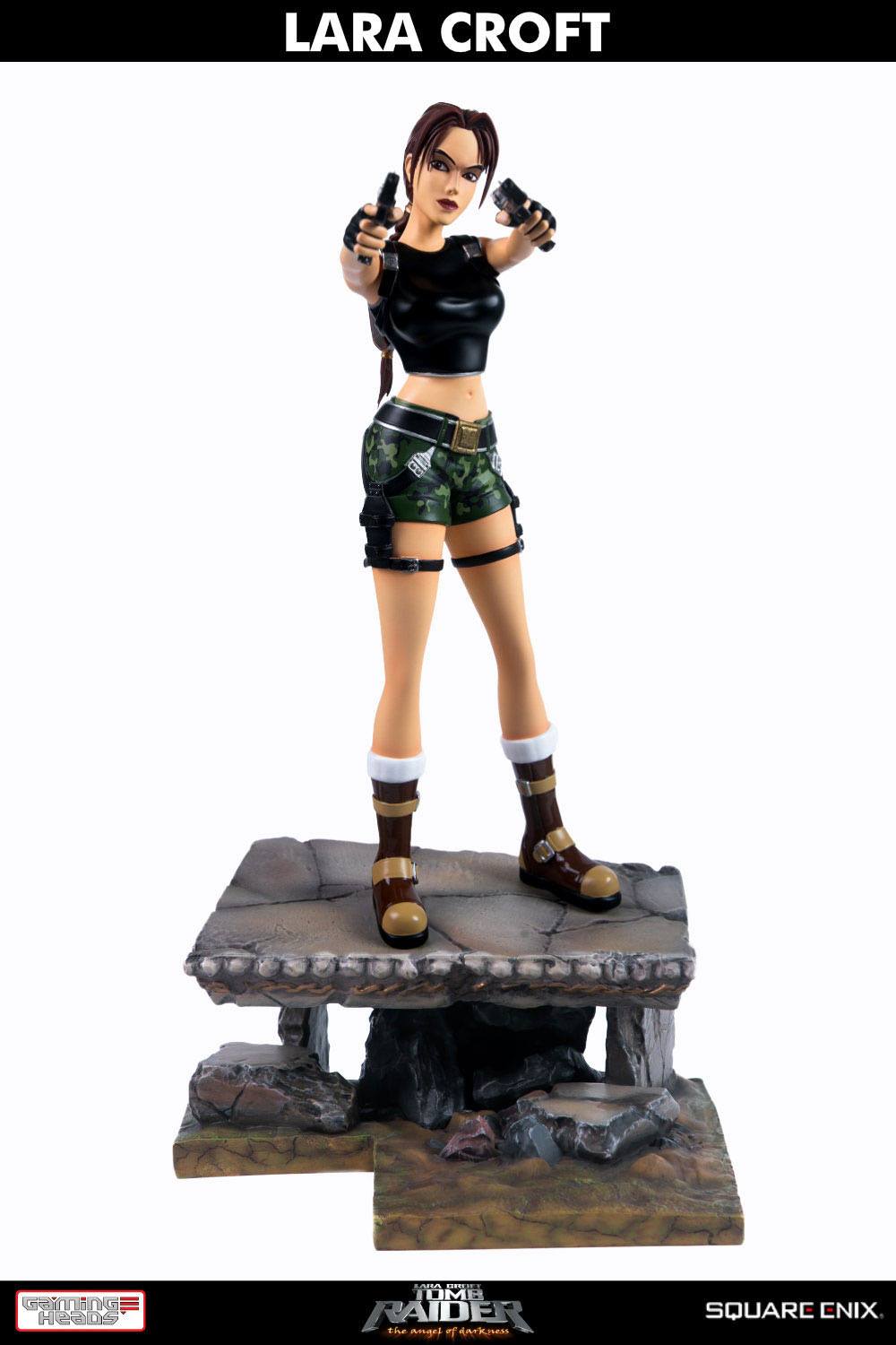 Lara Croft Versão Regular. The Angel of Darkness Gaming Heads