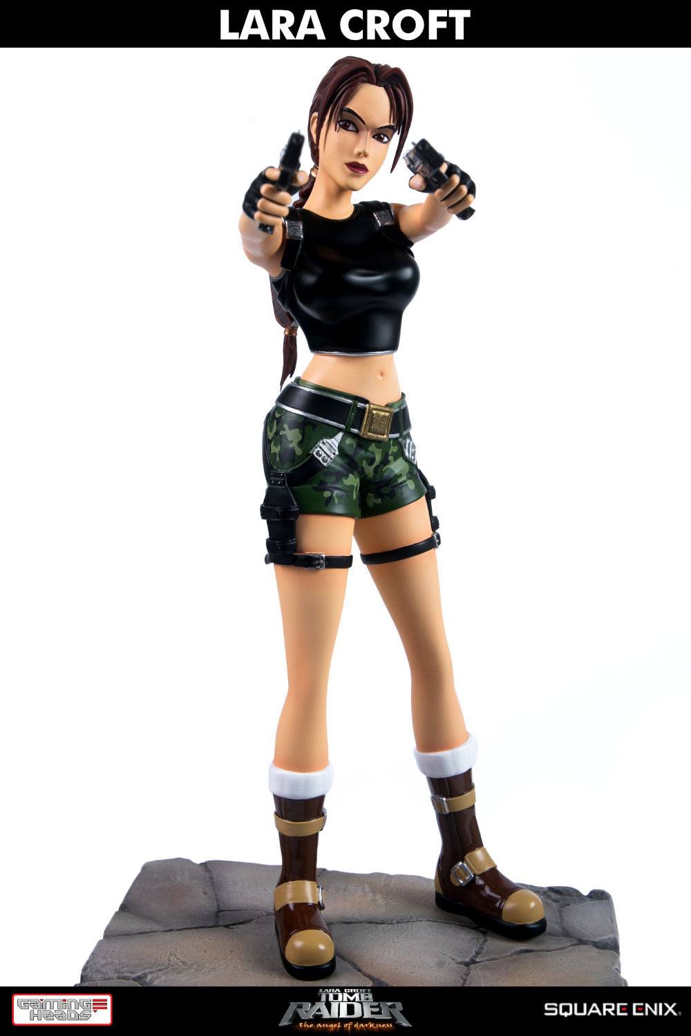 Lara Croft Versão Regular. The Angel of Darkness Gaming Heads