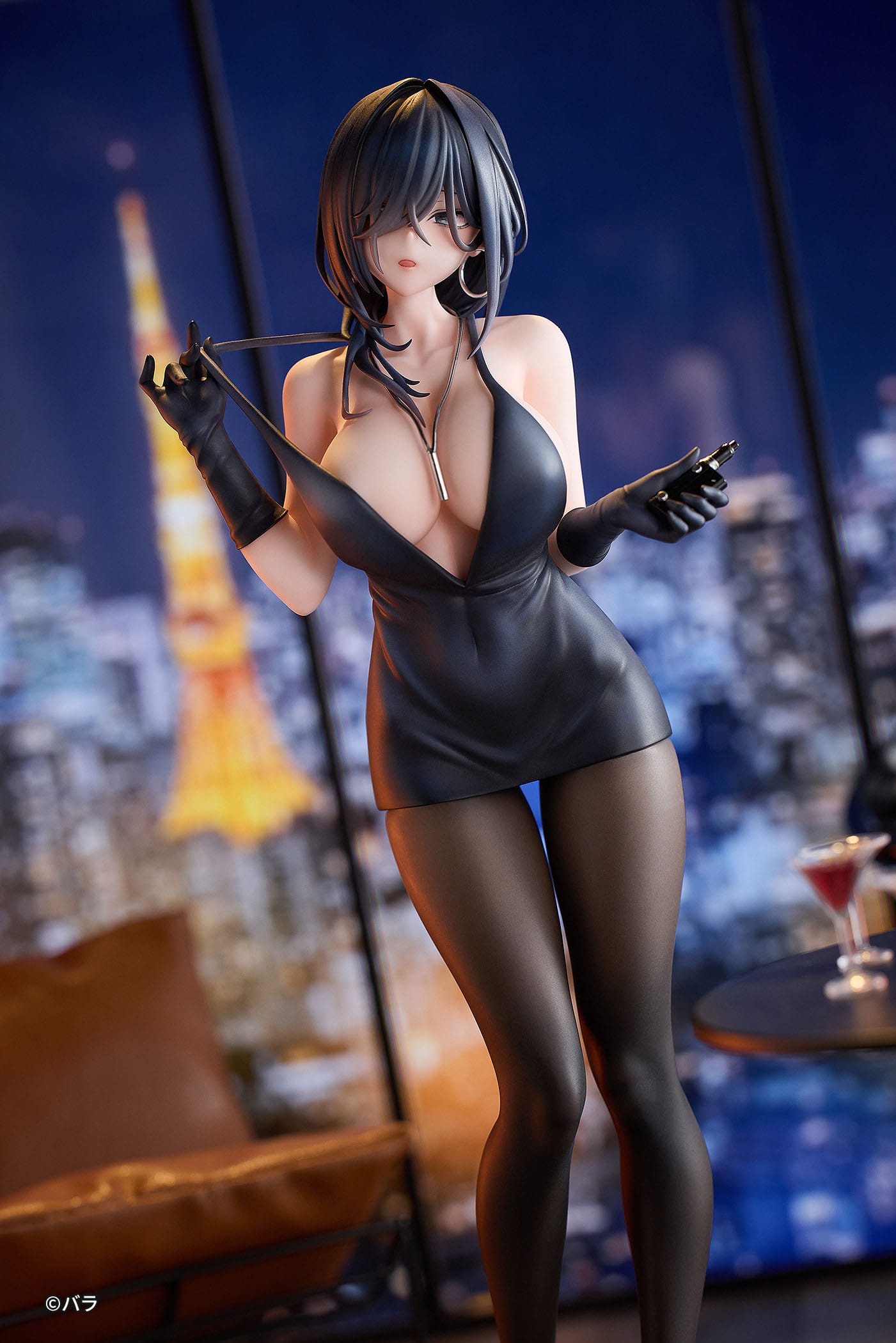 Ishimi Yokoyama Black One-piece Dress Ver. Hanabee