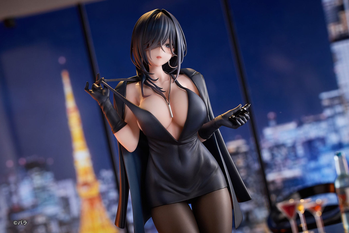 Ishimi Yokoyama Black One-piece Dress Ver. Hanabee