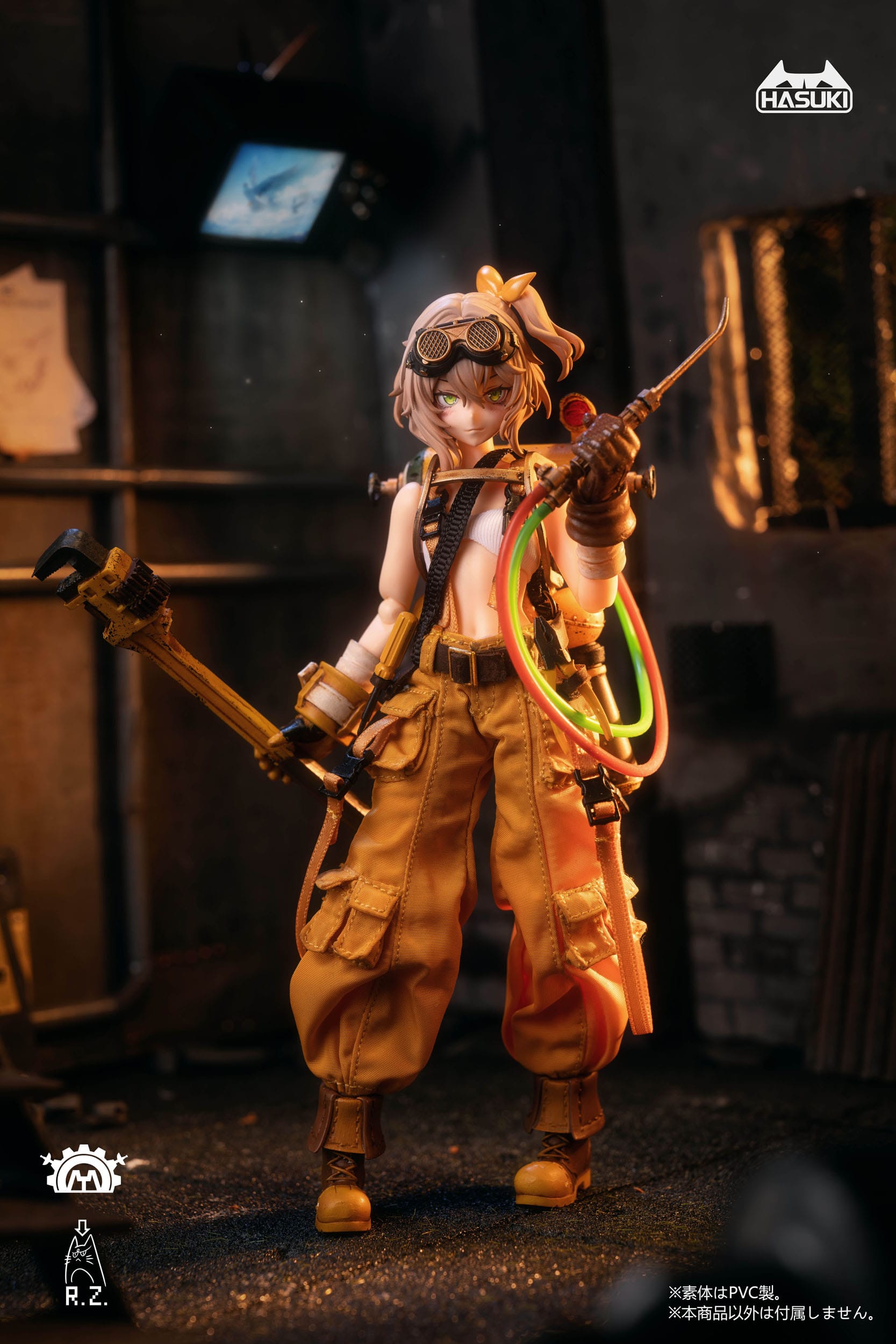 PA007 Mechanic Fiona - Pocket Art Actionfigur - Hasuki - Anime Figuren günstig kaufen