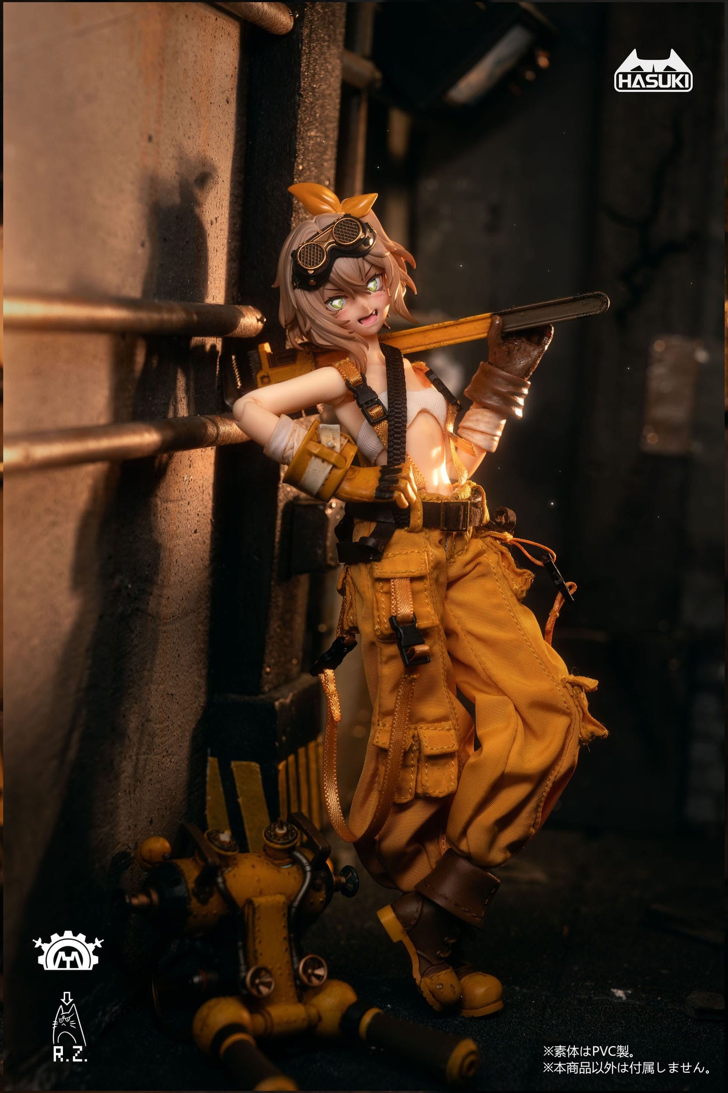 PA007 Mechanic Fiona - Pocket Art Actionfigur - Hasuki - Anime Figuren günstig kaufen