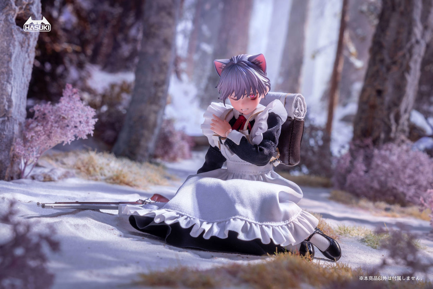 Maid Gunner FKEY Pocket Art Hasuki