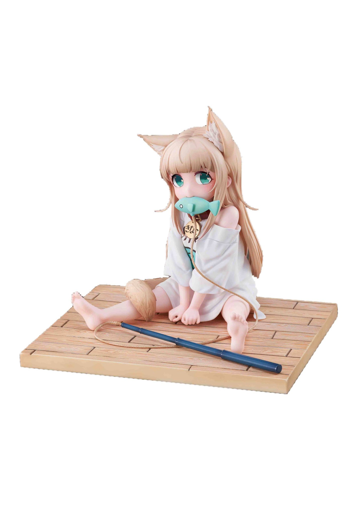 Kinako Sitting Fish Deluxe Ver. My Cat Ia A Girl And She's Cute - Anime Figuren günstig kaufen