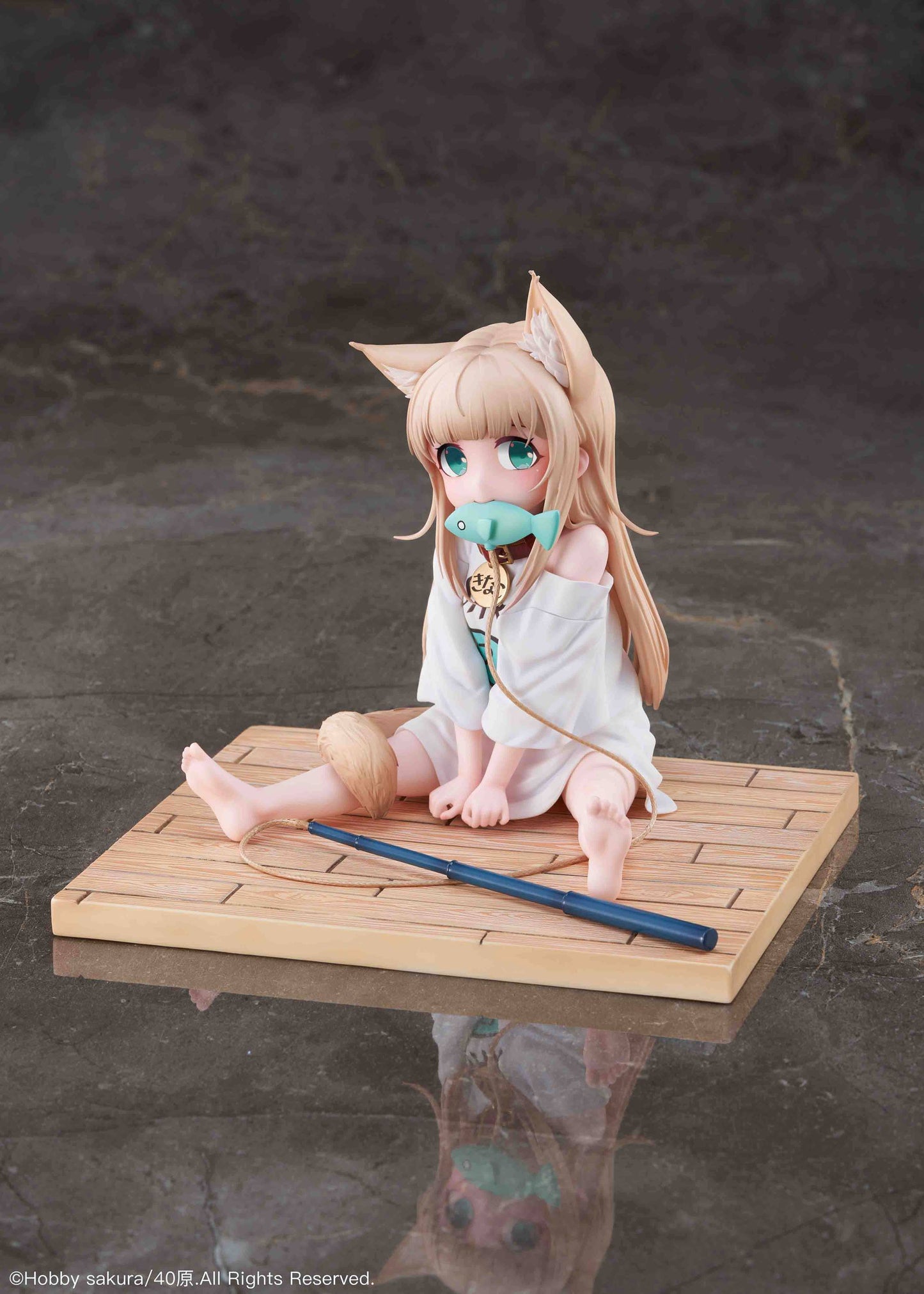 Kinako Sitting Fish Deluxe Ver. My Cat Ia A Girl And She's Cute - Anime Figuren günstig kaufen