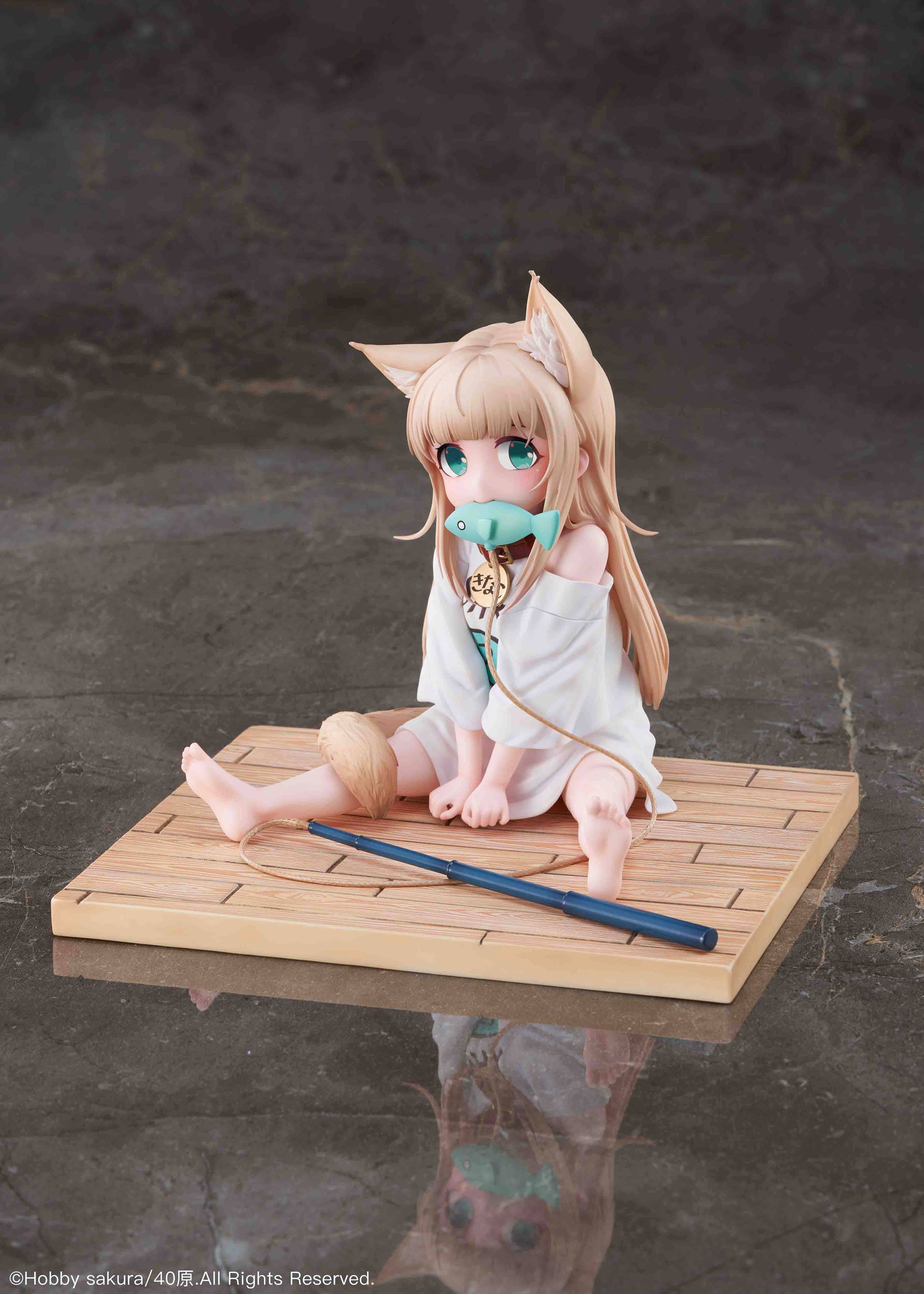 Kinako Sitting Fish Deluxe Ver. My Cat Ia A Girl And She's Cute - Anime Figuren günstig kaufen