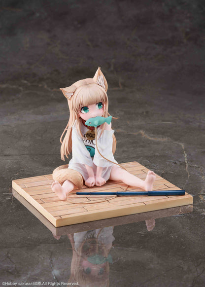 Kinako Sitting Fish Deluxe Ver. My Cat Ia A Girl And She's Cute - Anime Figuren günstig kaufen