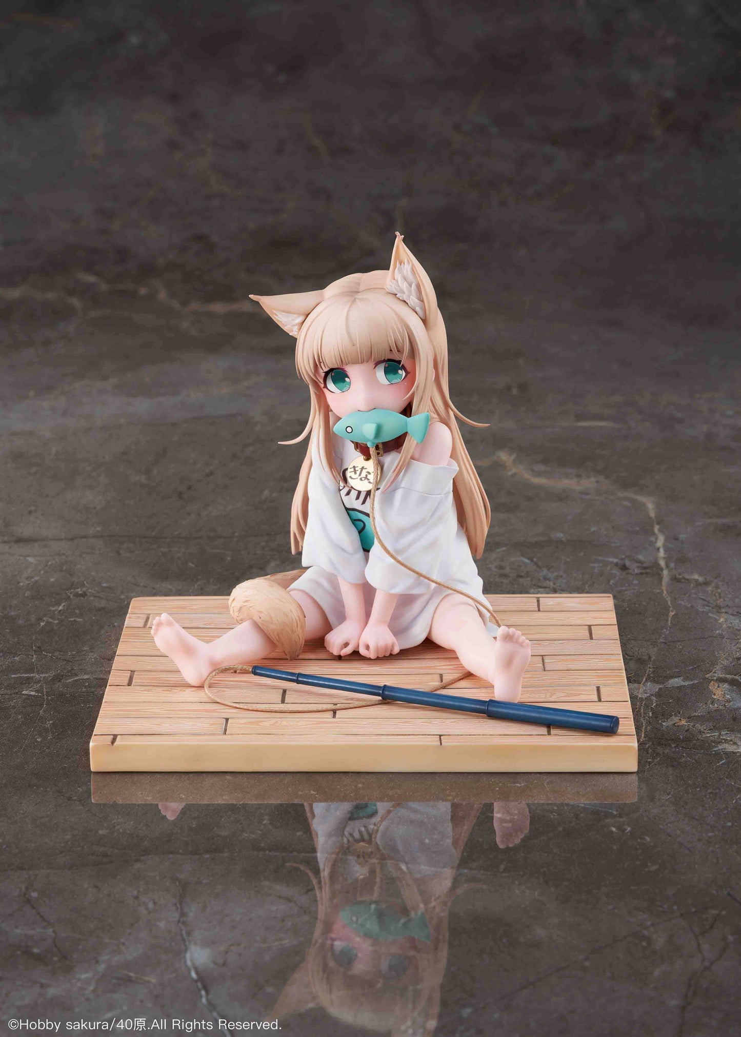 Kinako Sitting Fish Deluxe Ver. My Cat Ia A Girl And She's Cute - Anime Figuren günstig kaufen