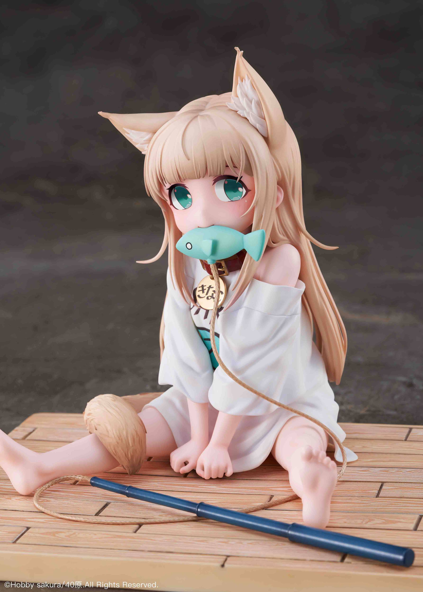 Kinako Sitting Fish Deluxe Ver. My Cat Ia A Girl And She's Cute - Anime Figuren günstig kaufen