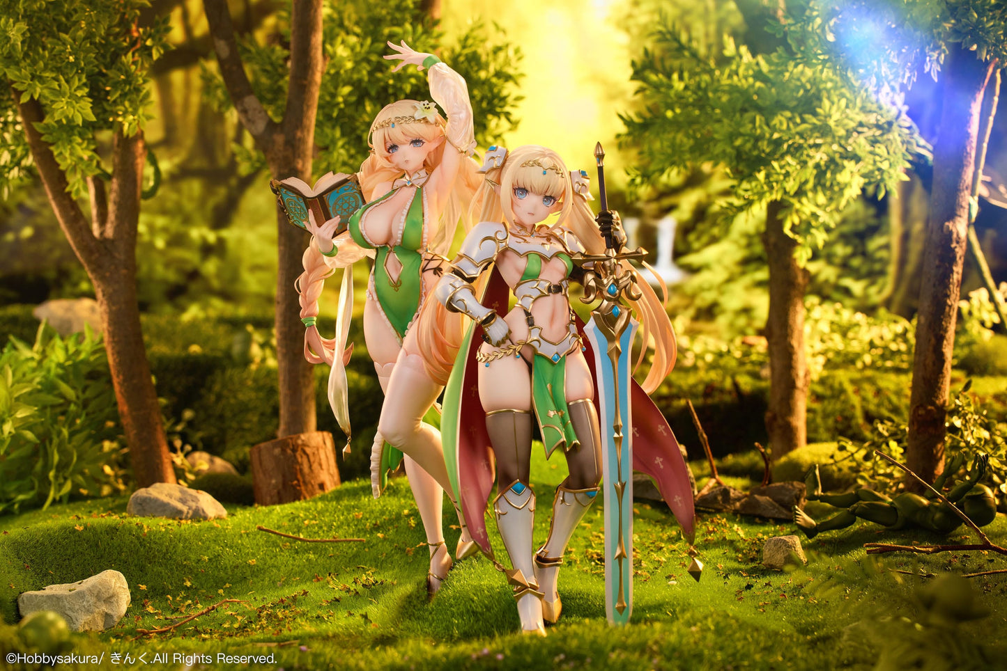Elf Sisters Myciel Original Character Hobby Sakura