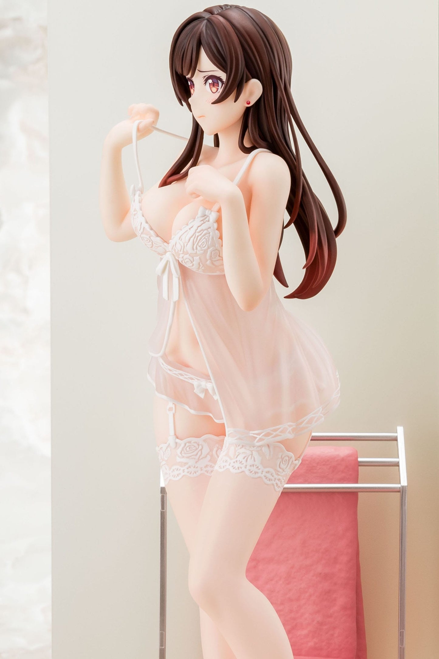 Chizuru Mizuhara See-through lingerie figure angel white Ver. Hakoiri Musume - Anime Figuren günstig kaufen